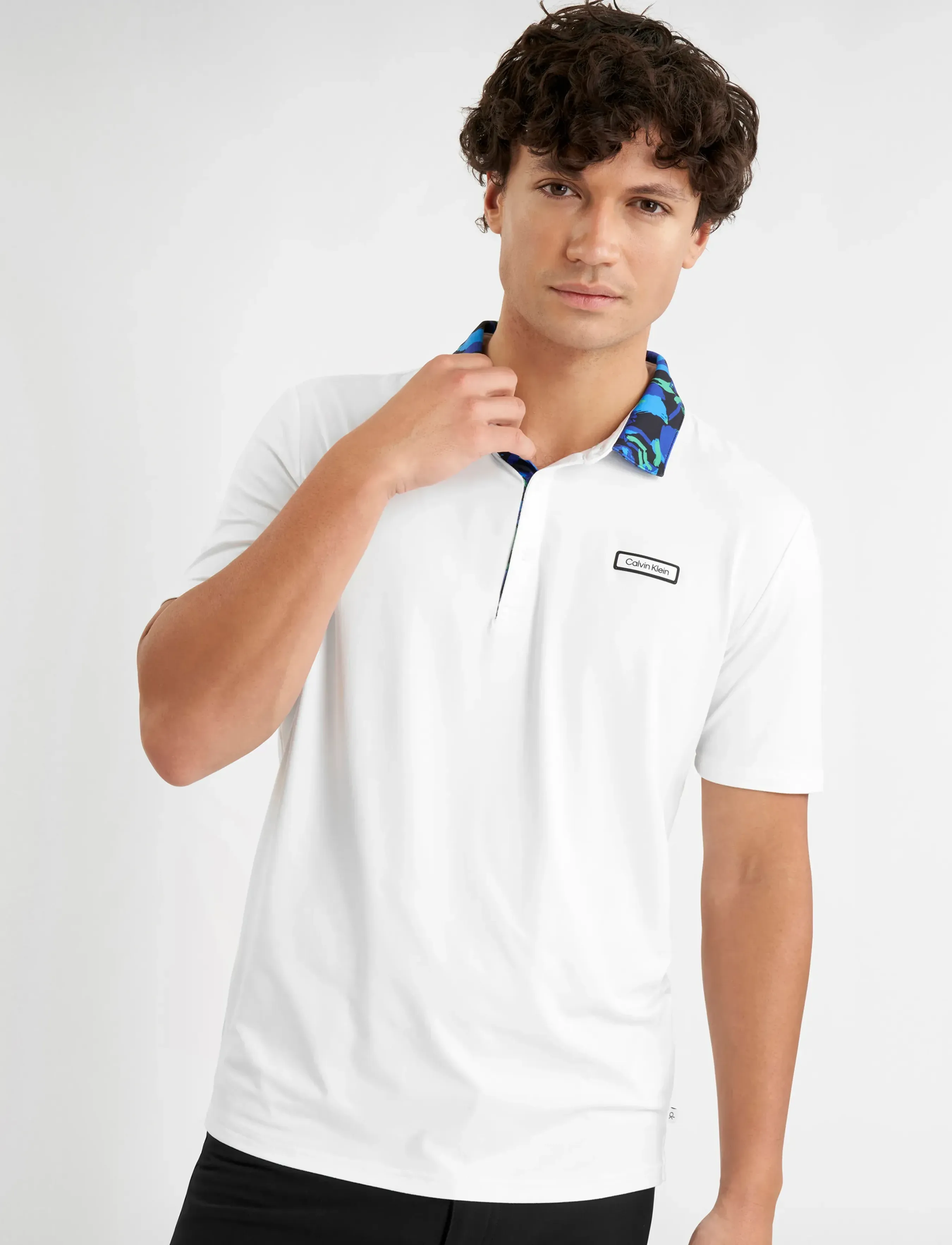 Calvin Klein Golf - SEABURY POLO - kortærmede poloer - wht - 3
