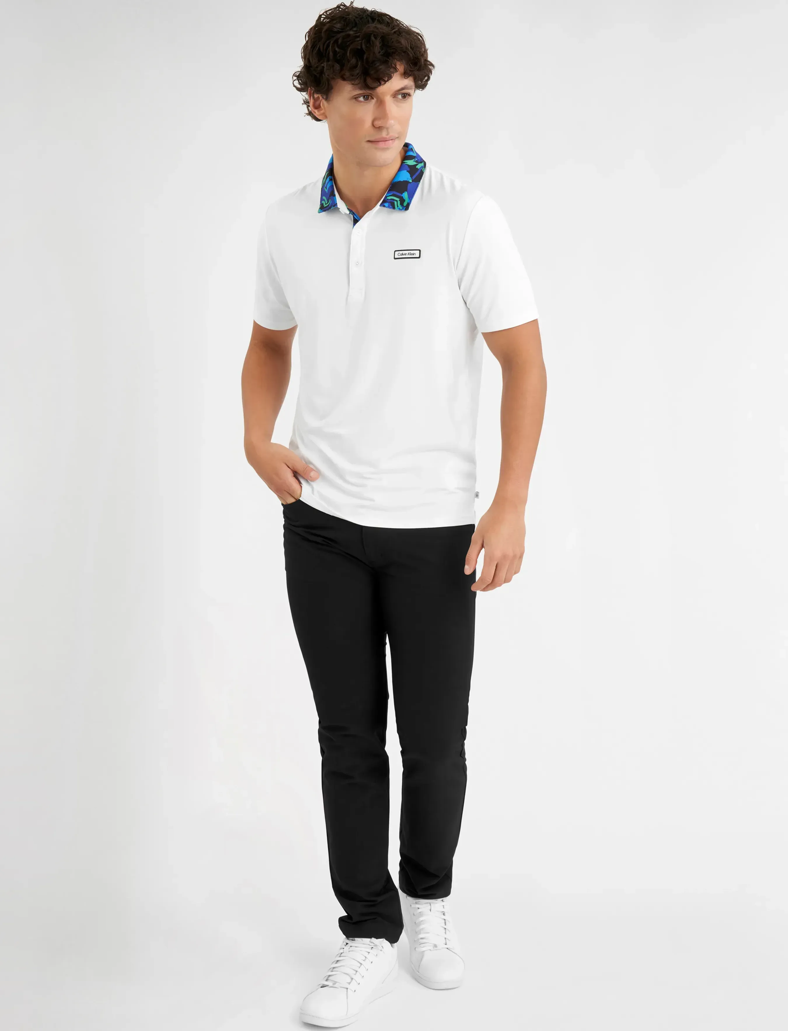 Calvin Klein Golf - SEABURY POLO - kortærmede poloer - wht - 4