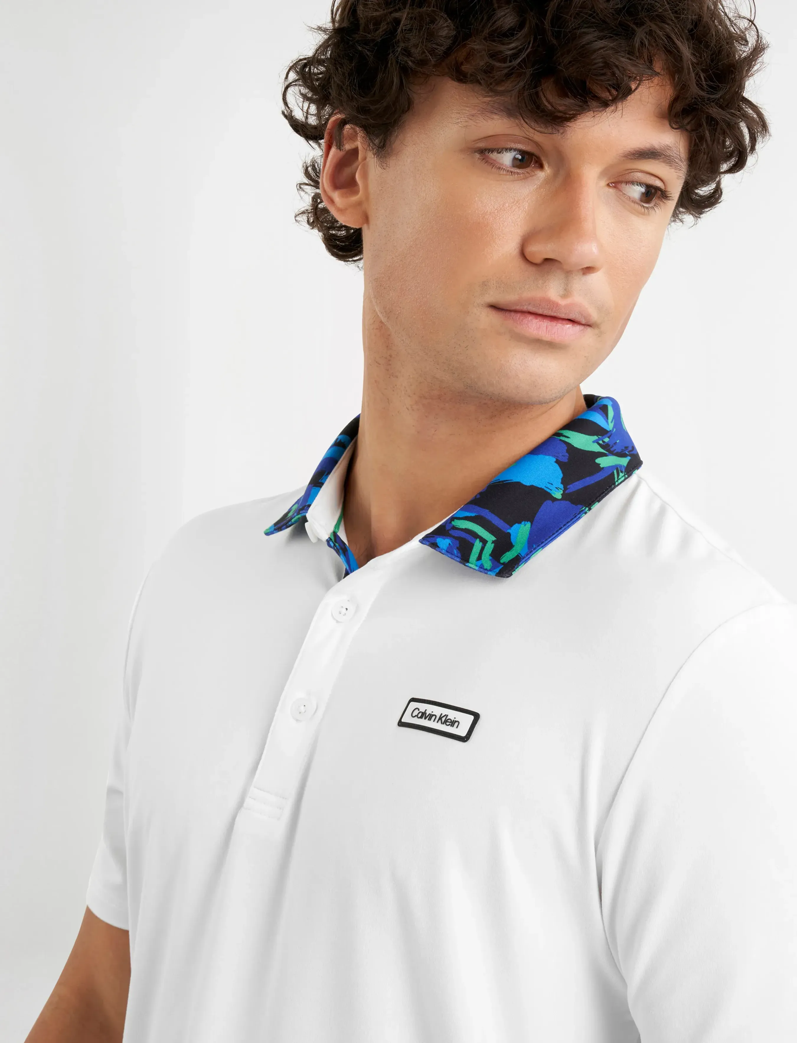 Calvin Klein Golf - SEABURY POLO - kortærmede poloer - wht - 5