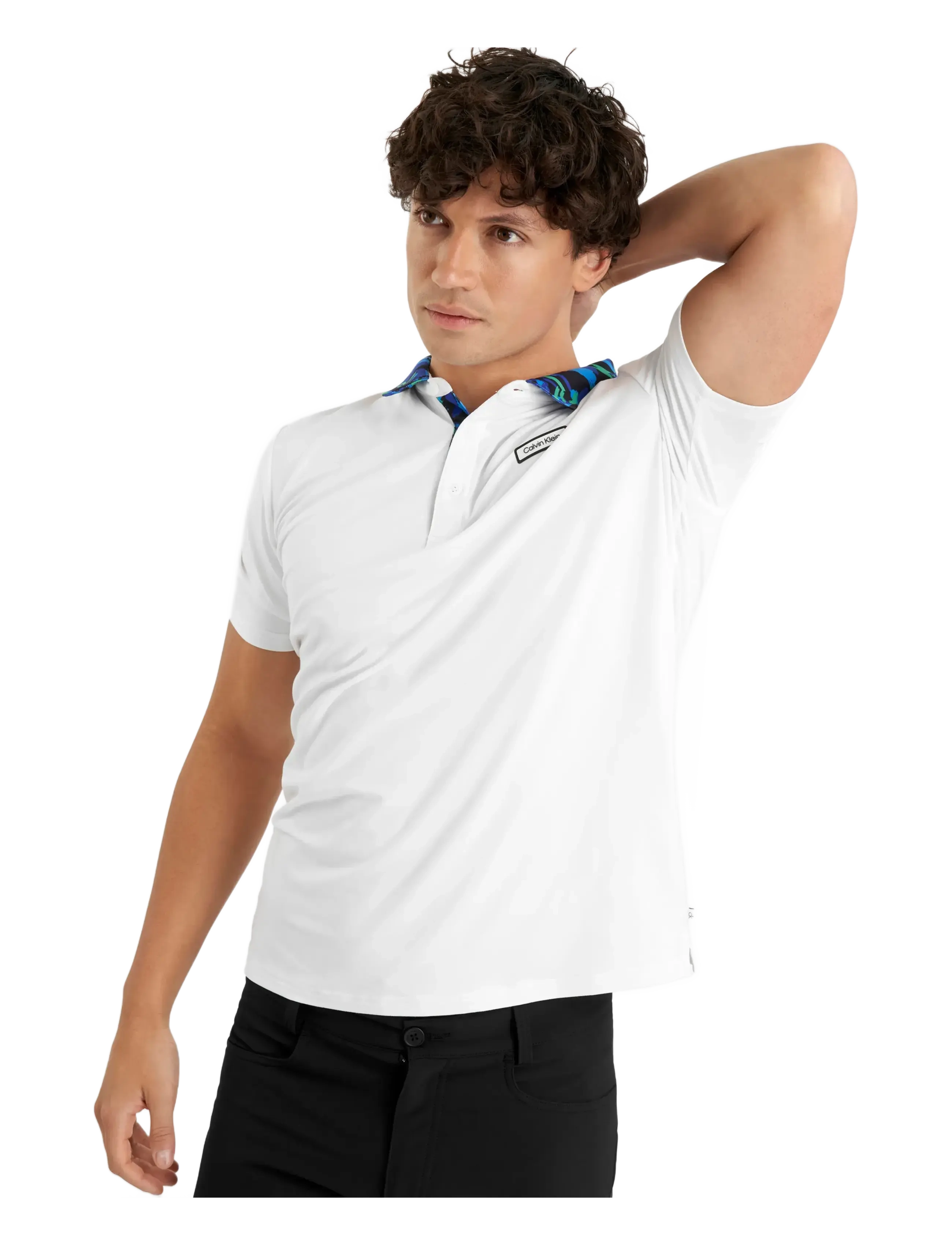 Calvin Klein Golf - SEABURY POLO - kortærmede poloer - wht - 2