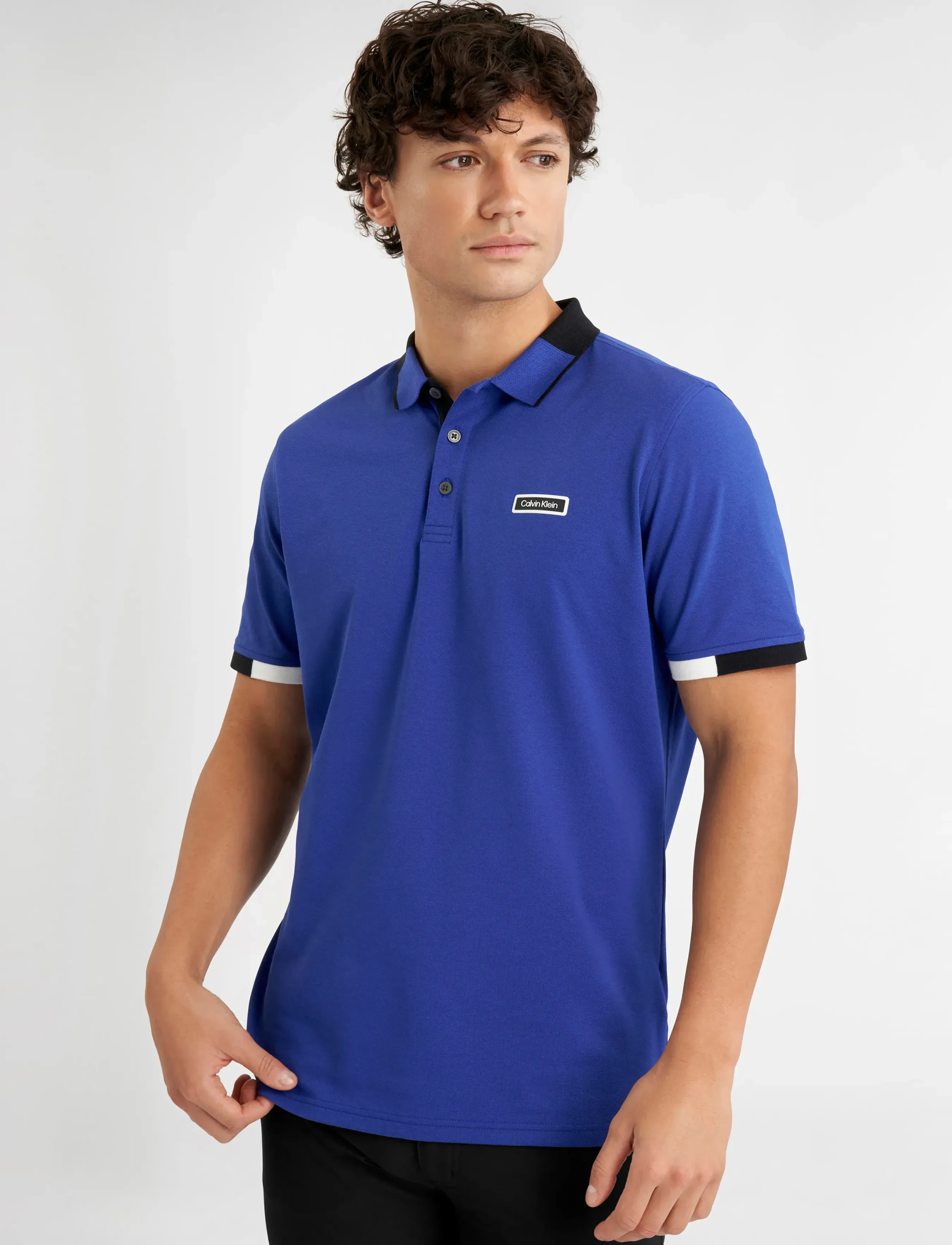 Calvin Klein Golf - MADISON POLO - fchblu - 3