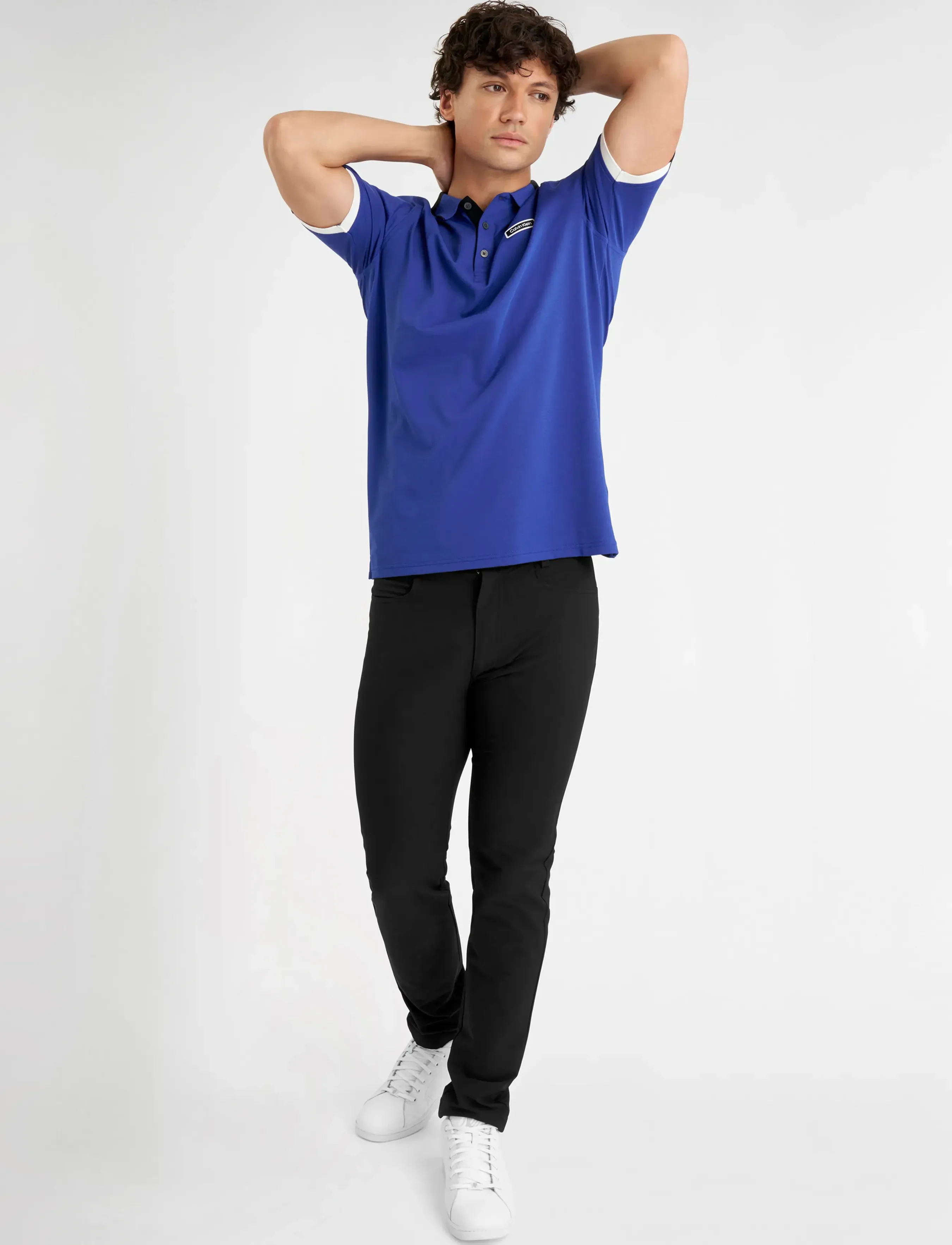 Calvin Klein Golf - MADISON POLO - fchblu - 4
