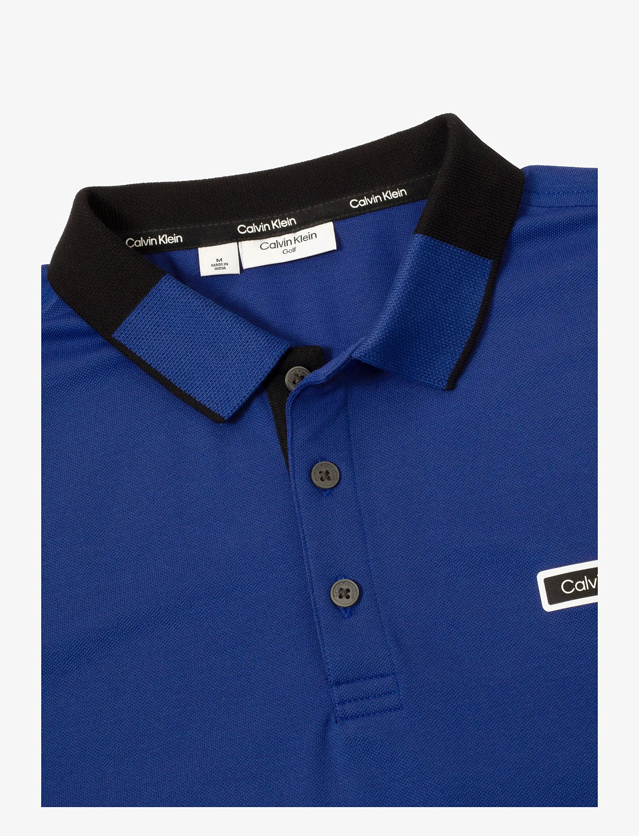 Calvin Klein Golf - MADISON POLO - kortærmede poloer - fchblu - 2
