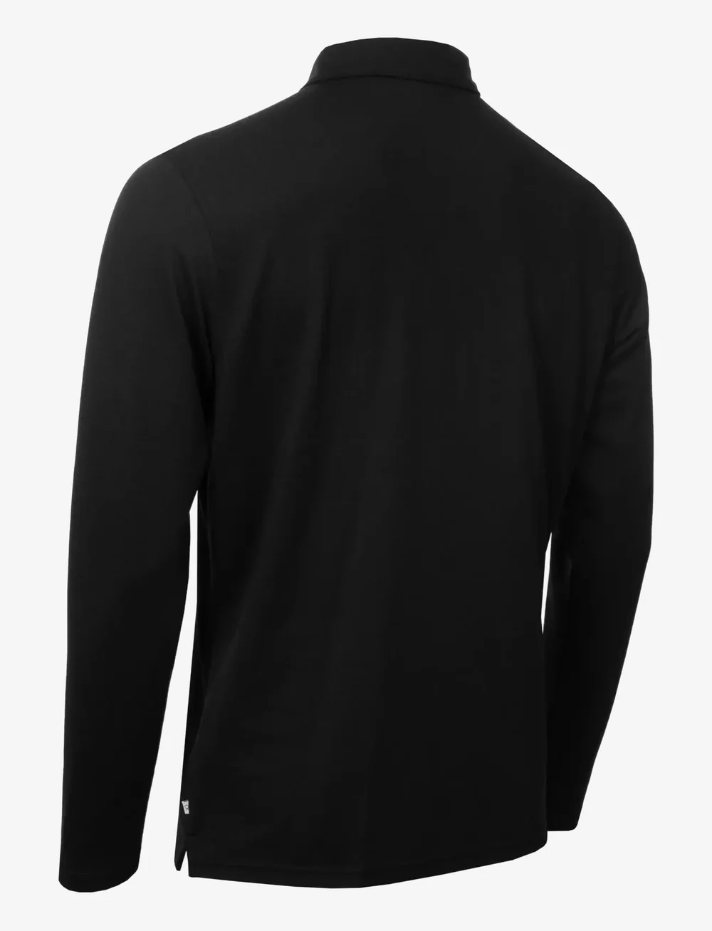 Calvin Klein Golf - BAYARD LONGSLEEVE POLO - alussärgid ja t-särgid - blk - 1