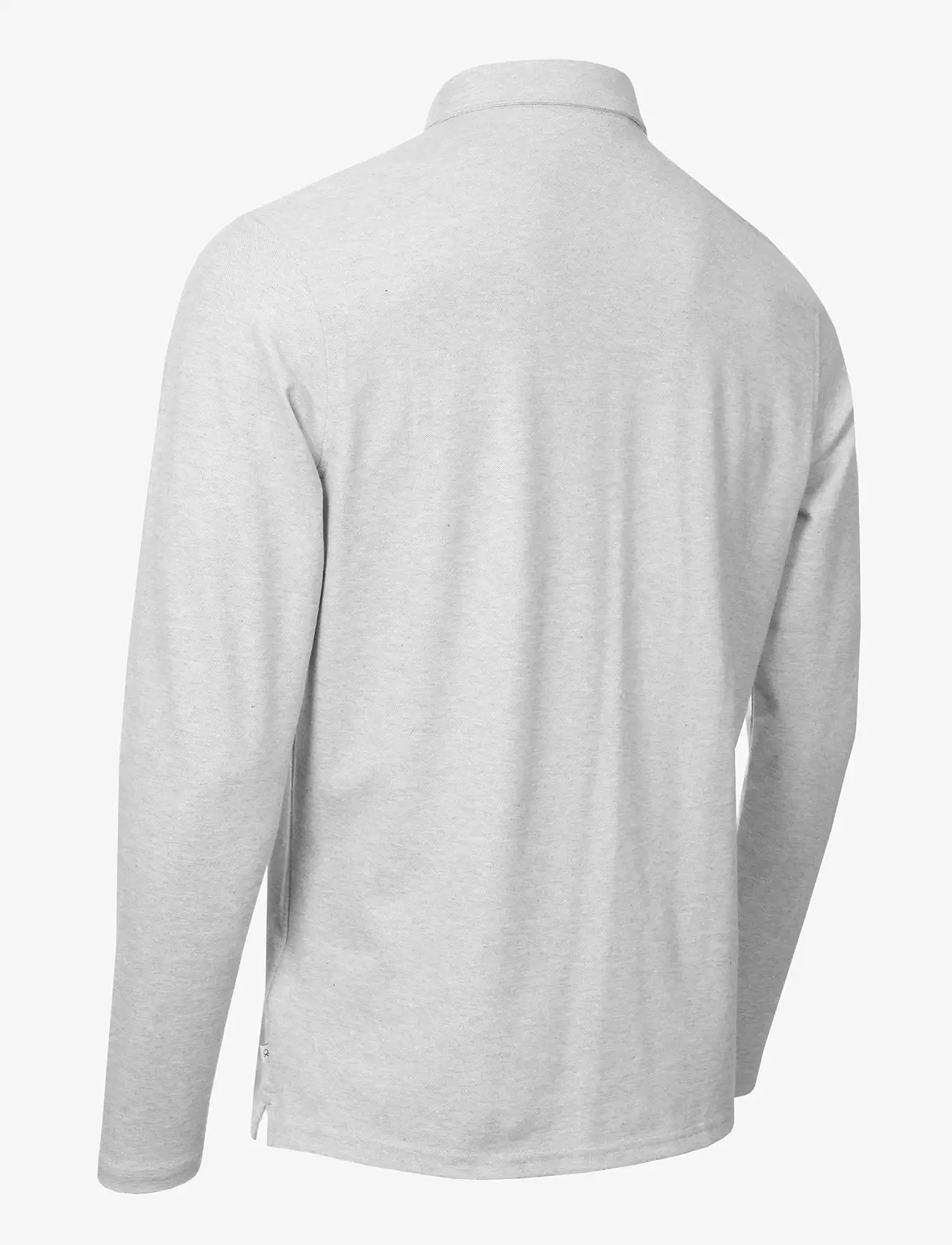 Calvin Klein Golf - BAYARD LONGSLEEVE POLO - oberteile & t-shirts - silmarl - 1