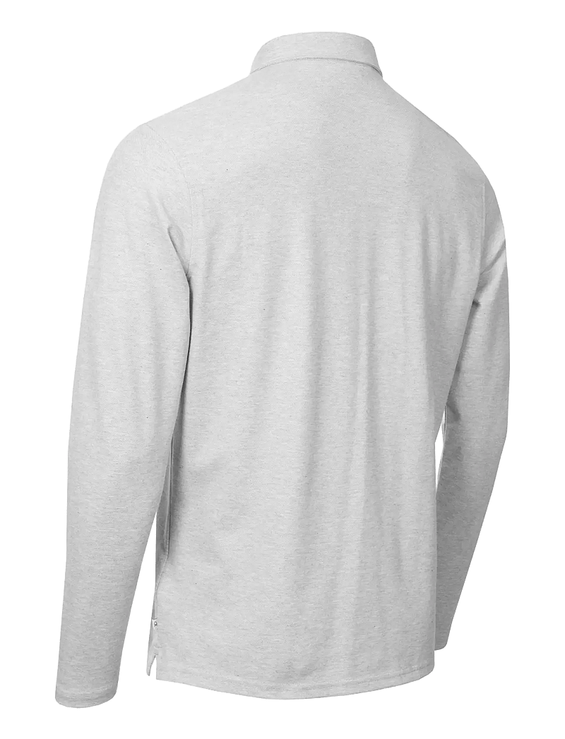 Calvin Klein Golf - BAYARD LONGSLEEVE POLO - oberteile & t-shirts - silmarl - 1