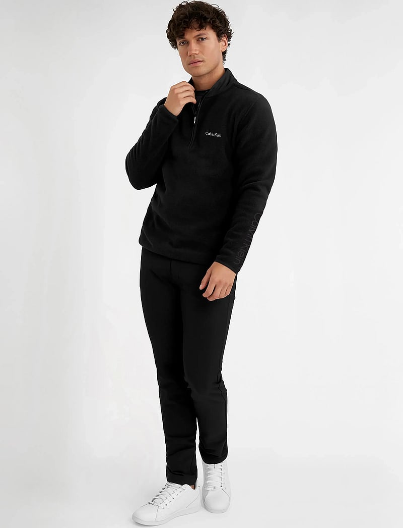 Calvin Klein Golf - THOMPSON HALF ZIP FLEECE - viršutinės dalies drabužiai - blk - 3
