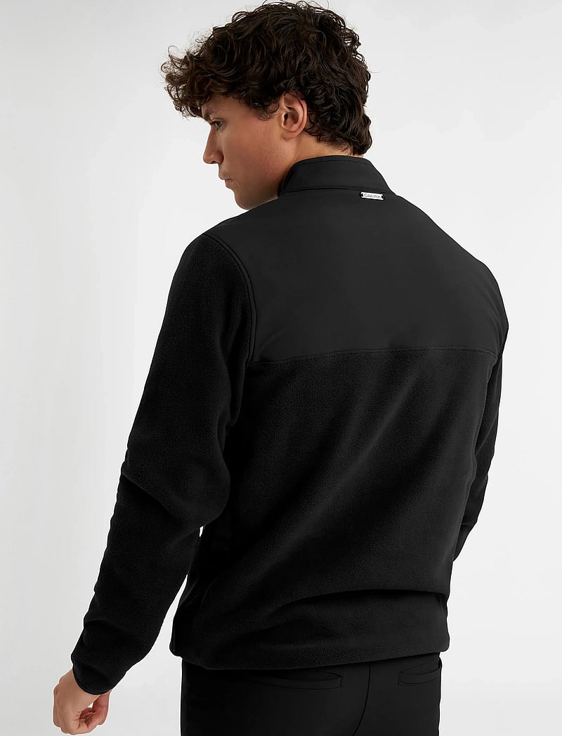 Calvin Klein Golf - THOMPSON HALF ZIP FLEECE - viršutinės dalies drabužiai - blk - 5