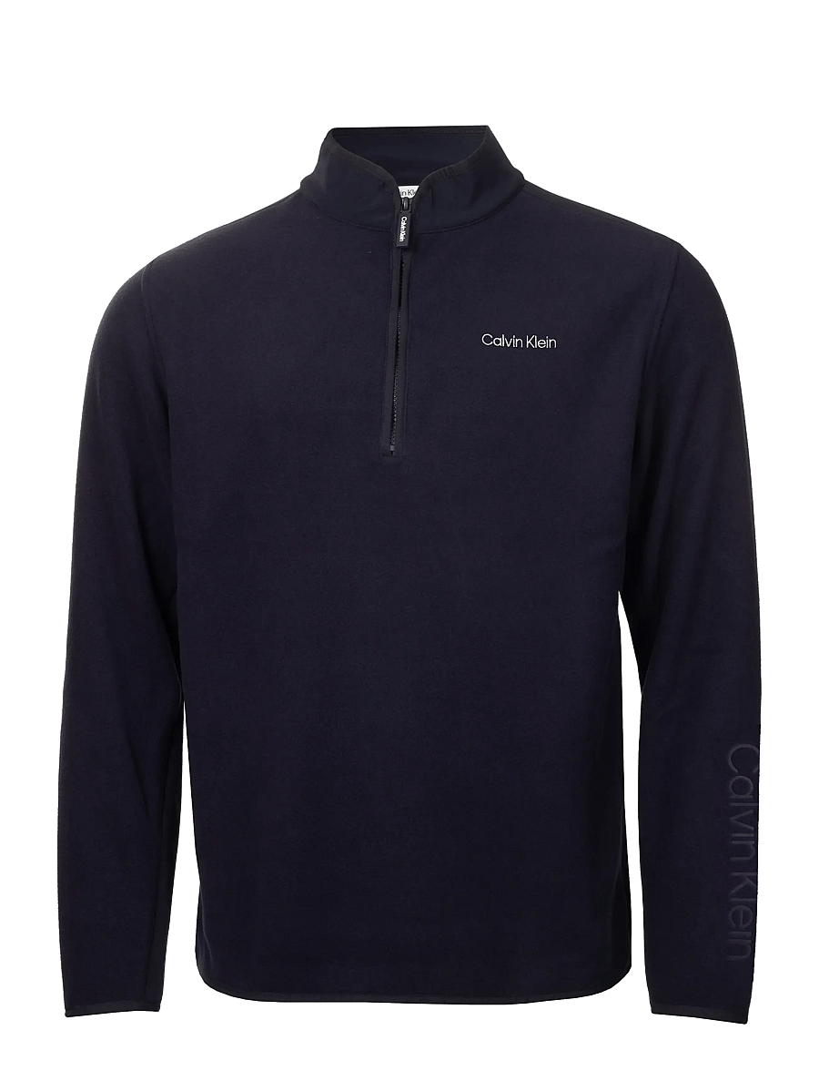 Calvin Klein Golf - THOMPSON HALF ZIP FLEECE - nvy - 0