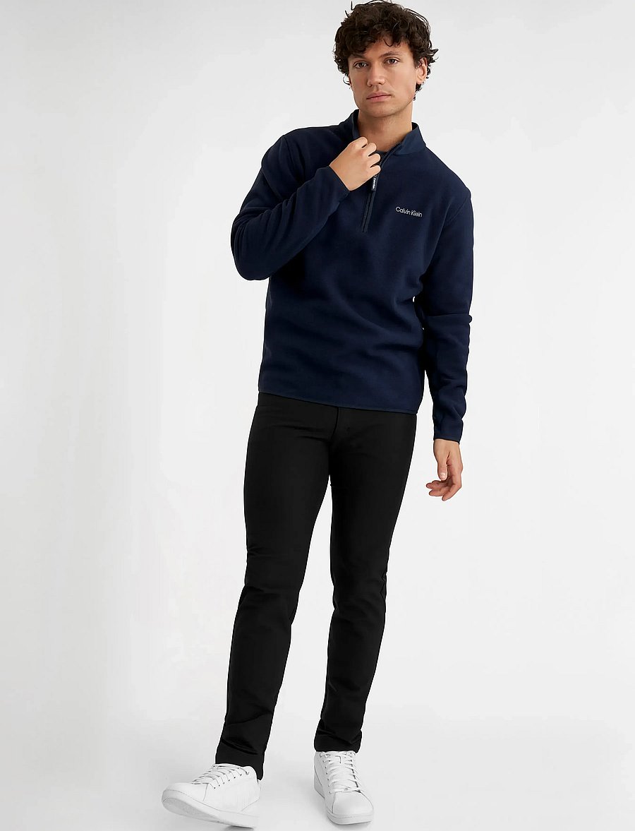 Calvin Klein Golf - THOMPSON HALF ZIP FLEECE - nvy - 3
