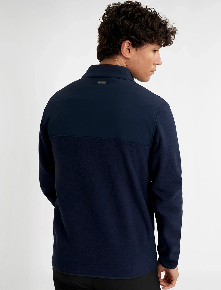 Calvin Klein Golf - THOMPSON HALF ZIP FLEECE - nvy - 5