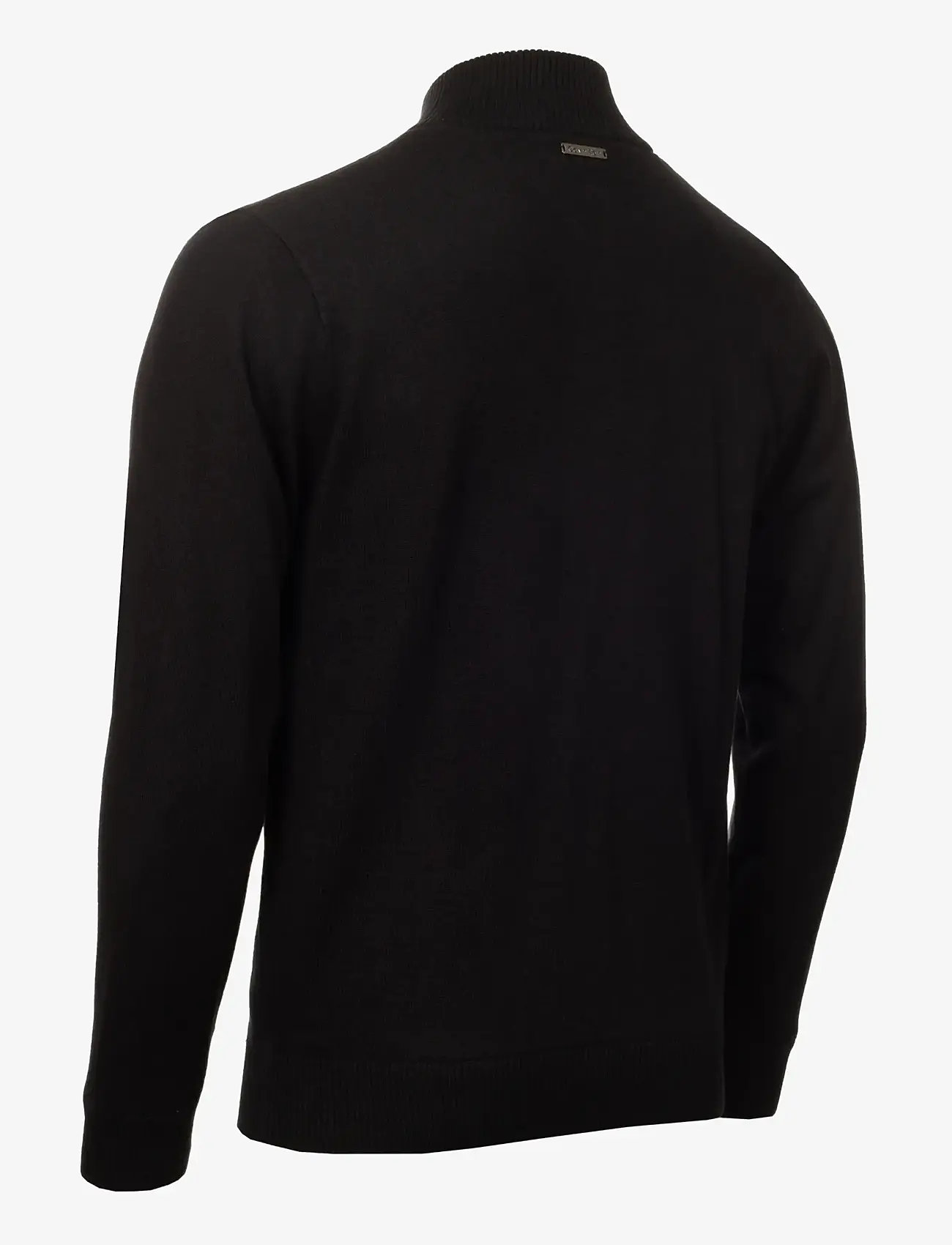 Calvin Klein Golf - BAXTER LINED SWEATER - swetry - blk - 1