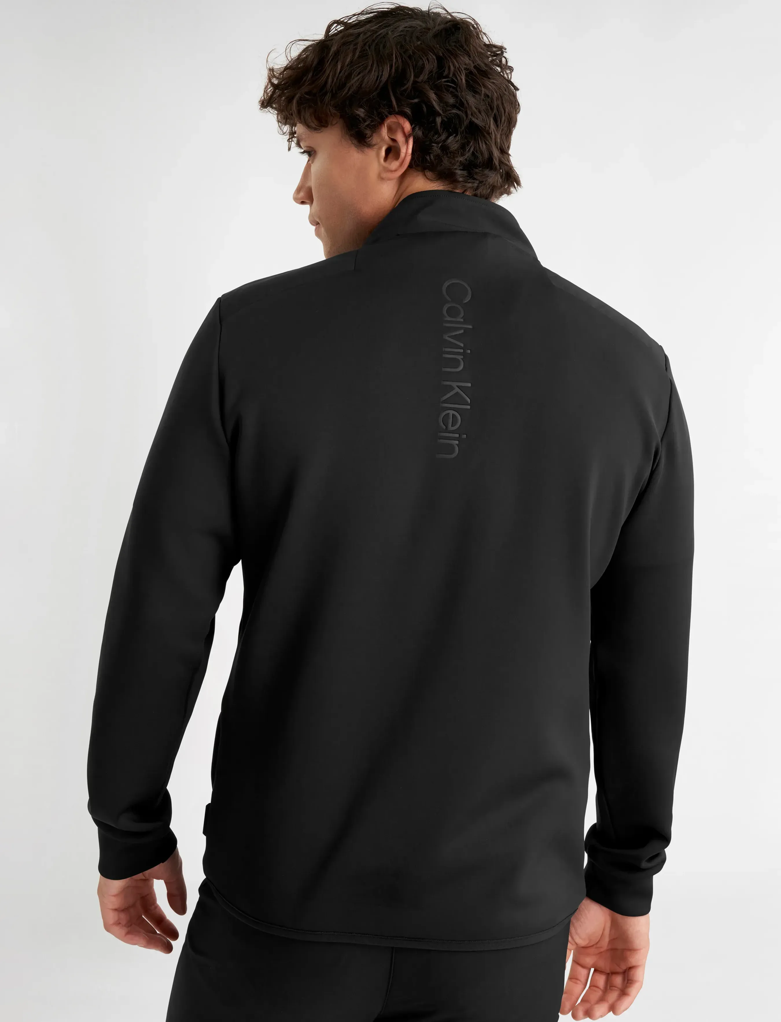 Calvin Klein Golf - HOUSTON HYBRID HALF ZIP - base layer tops - blk - 5