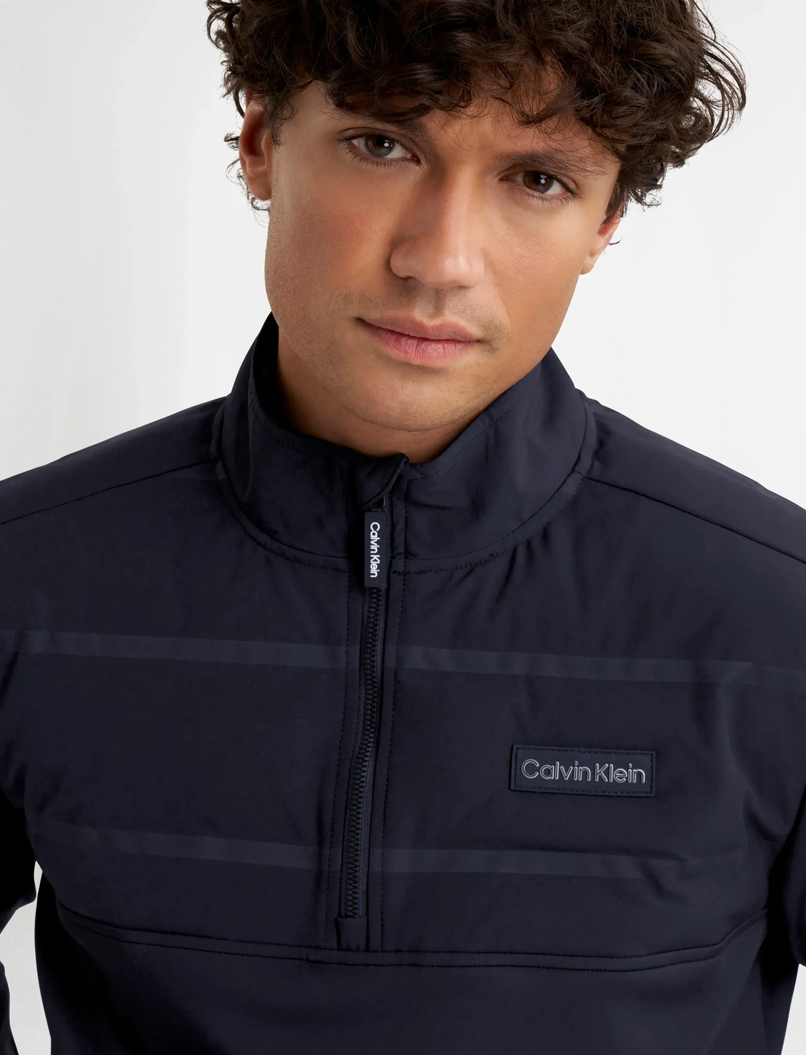 Calvin Klein Golf - HOUSTON HYBRID HALF ZIP - nvy - 4