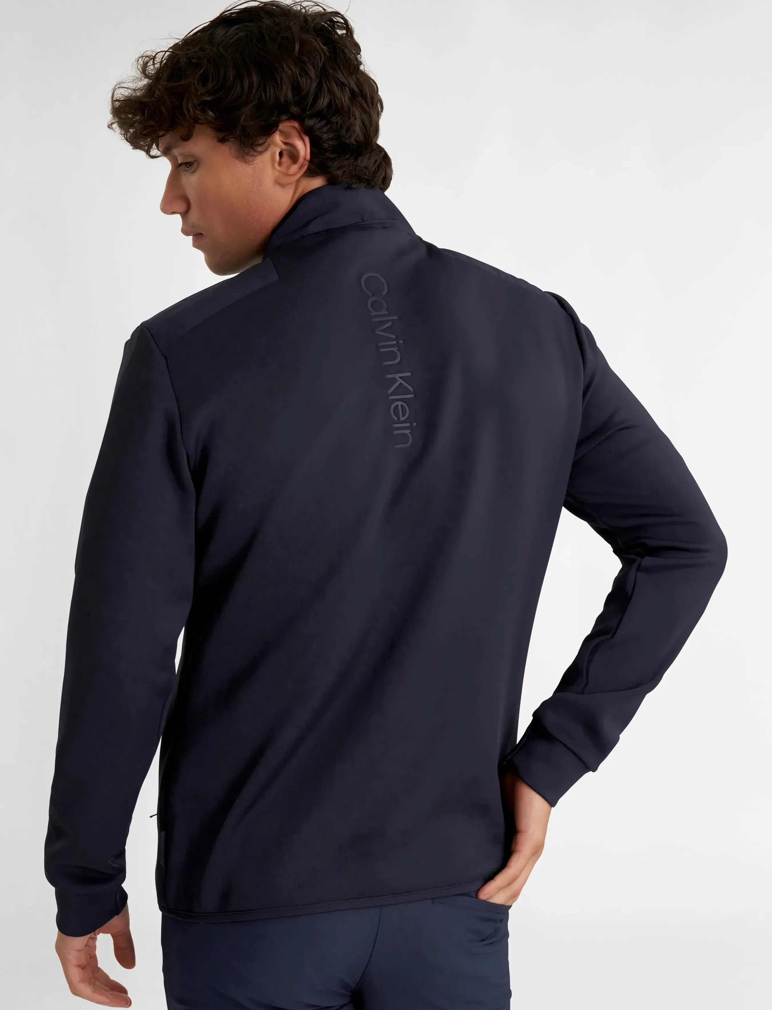 Calvin Klein Golf - HOUSTON HYBRID HALF ZIP - nvy - 5
