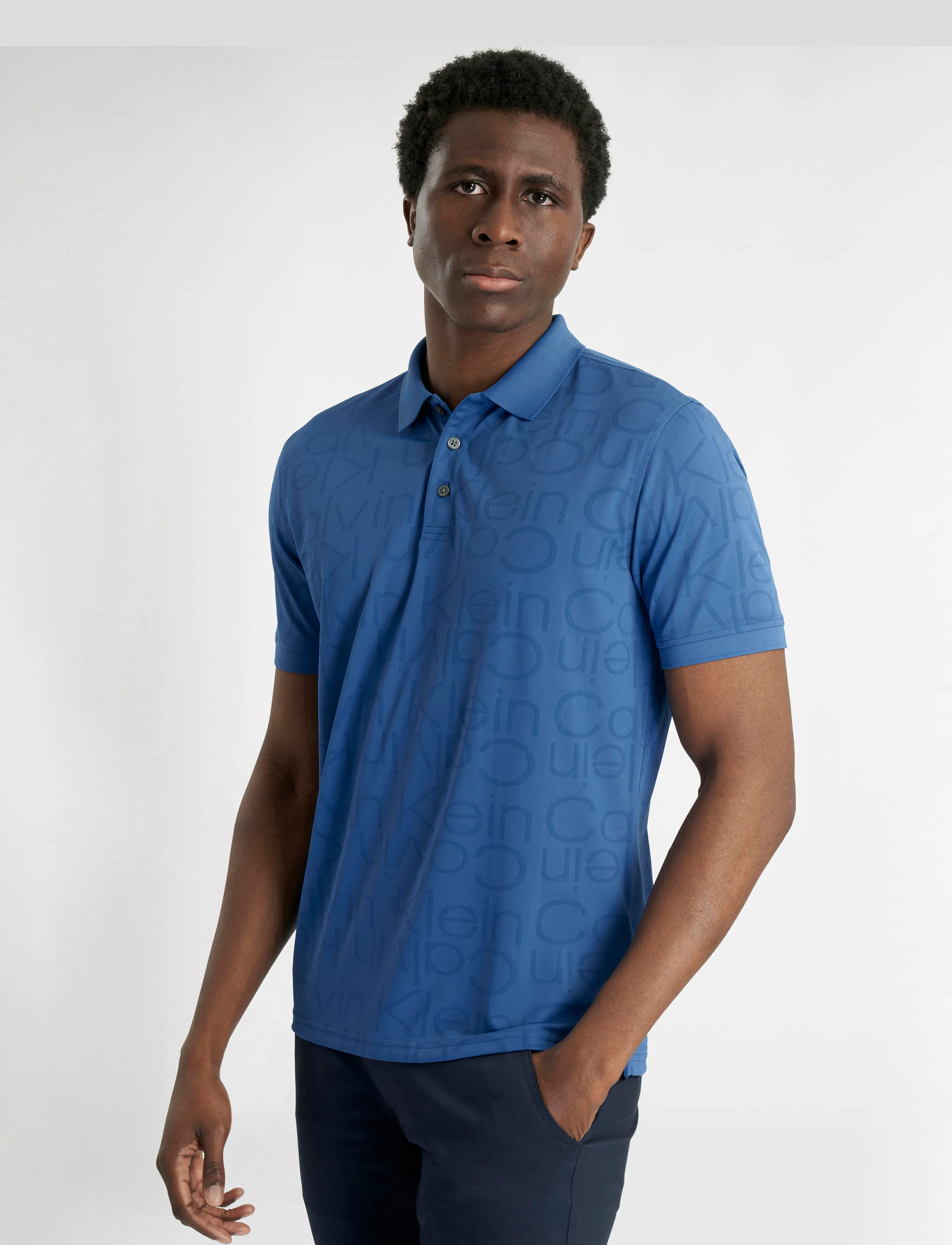 Calvin Klein Golf AVONDALE POLO - Poloshirts - BLUHIB / blue