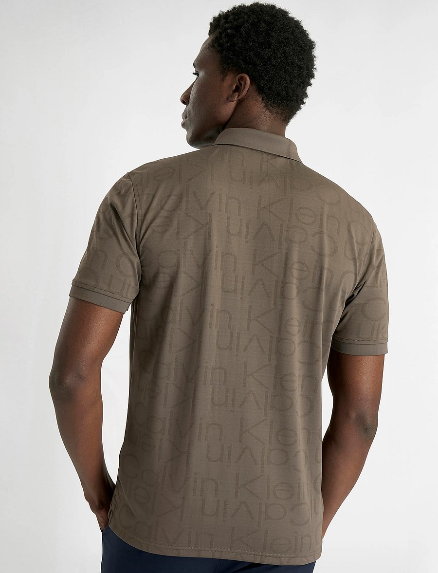 Calvin Klein Golf - AVONDALE POLO - oberteile & t-shirts - cdrbrn - 3