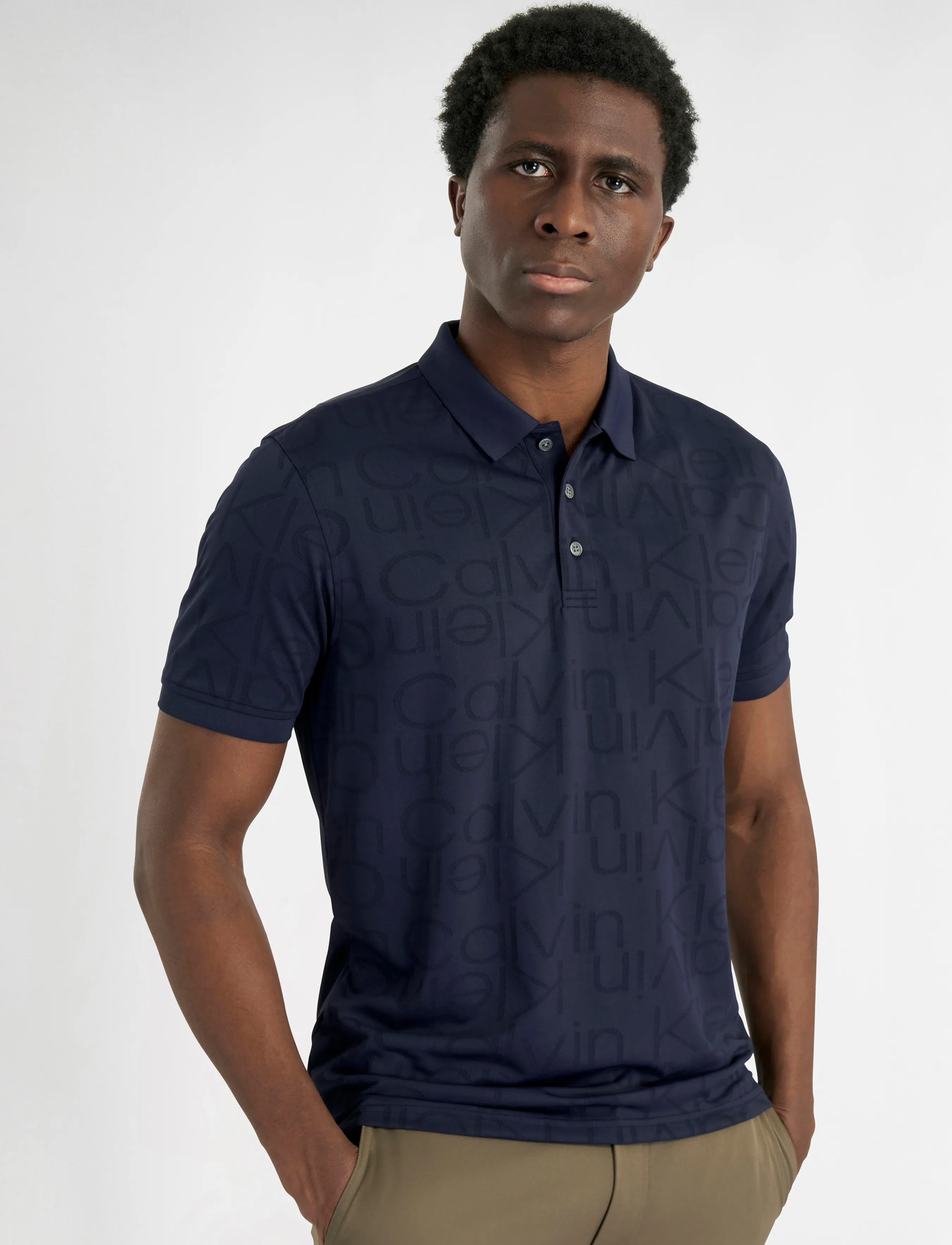 Calvin Klein Golf AVONDALE POLO - Poloshirts - NAVY / navy