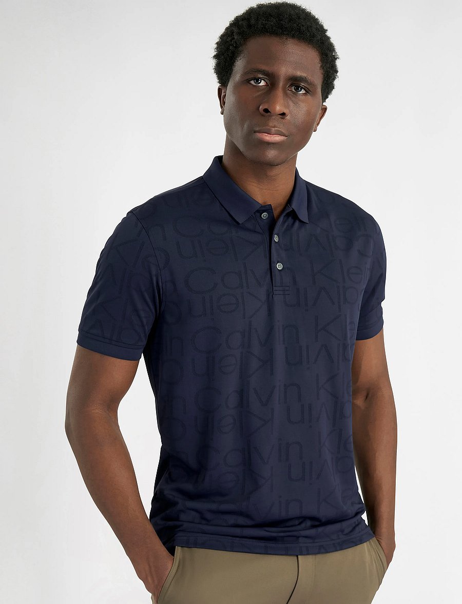 Calvin Klein Golf - AVONDALE POLO - oberteile & t-shirts - navy - 0