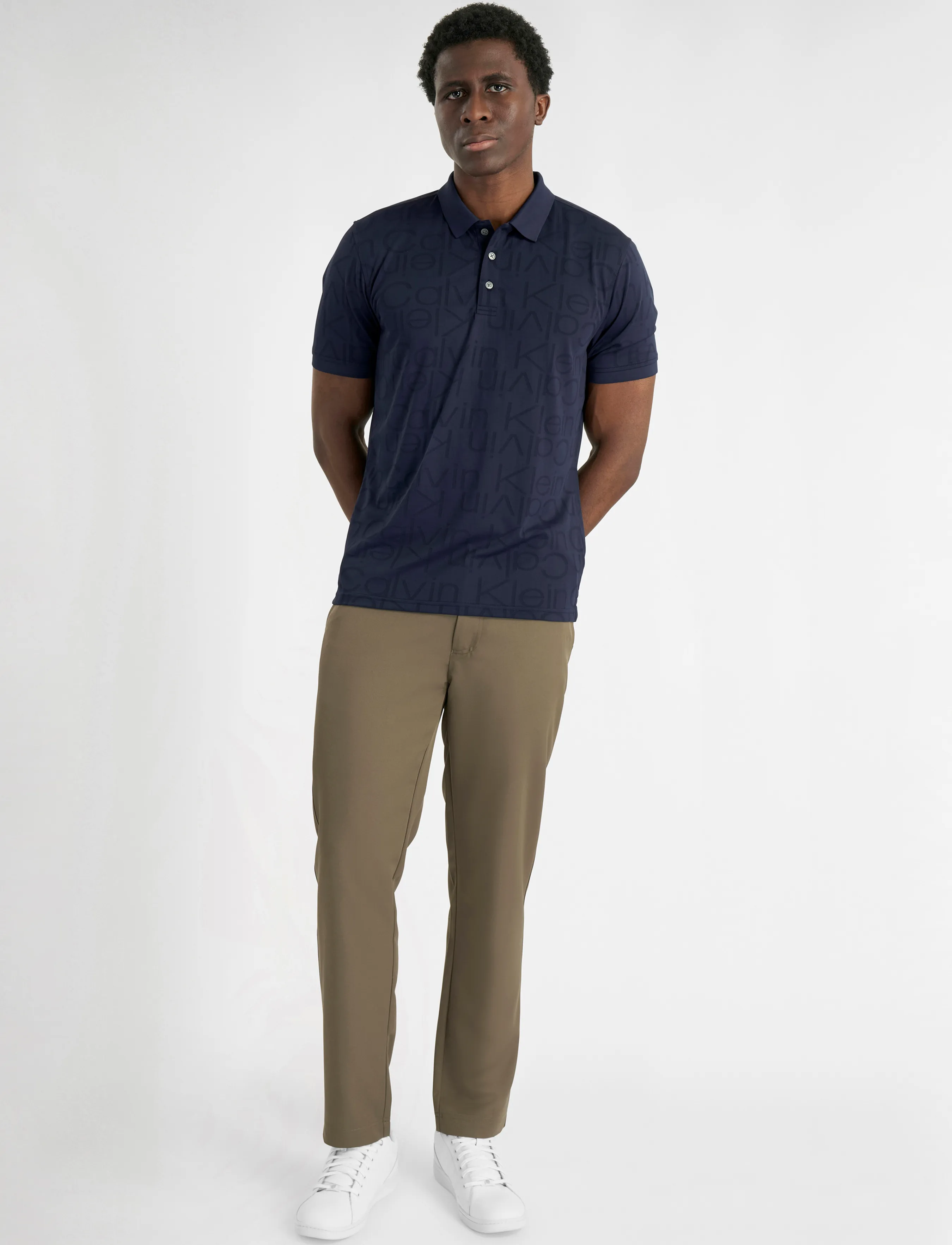Calvin Klein Golf - AVONDALE POLO - oberteile & t-shirts - navy - 4