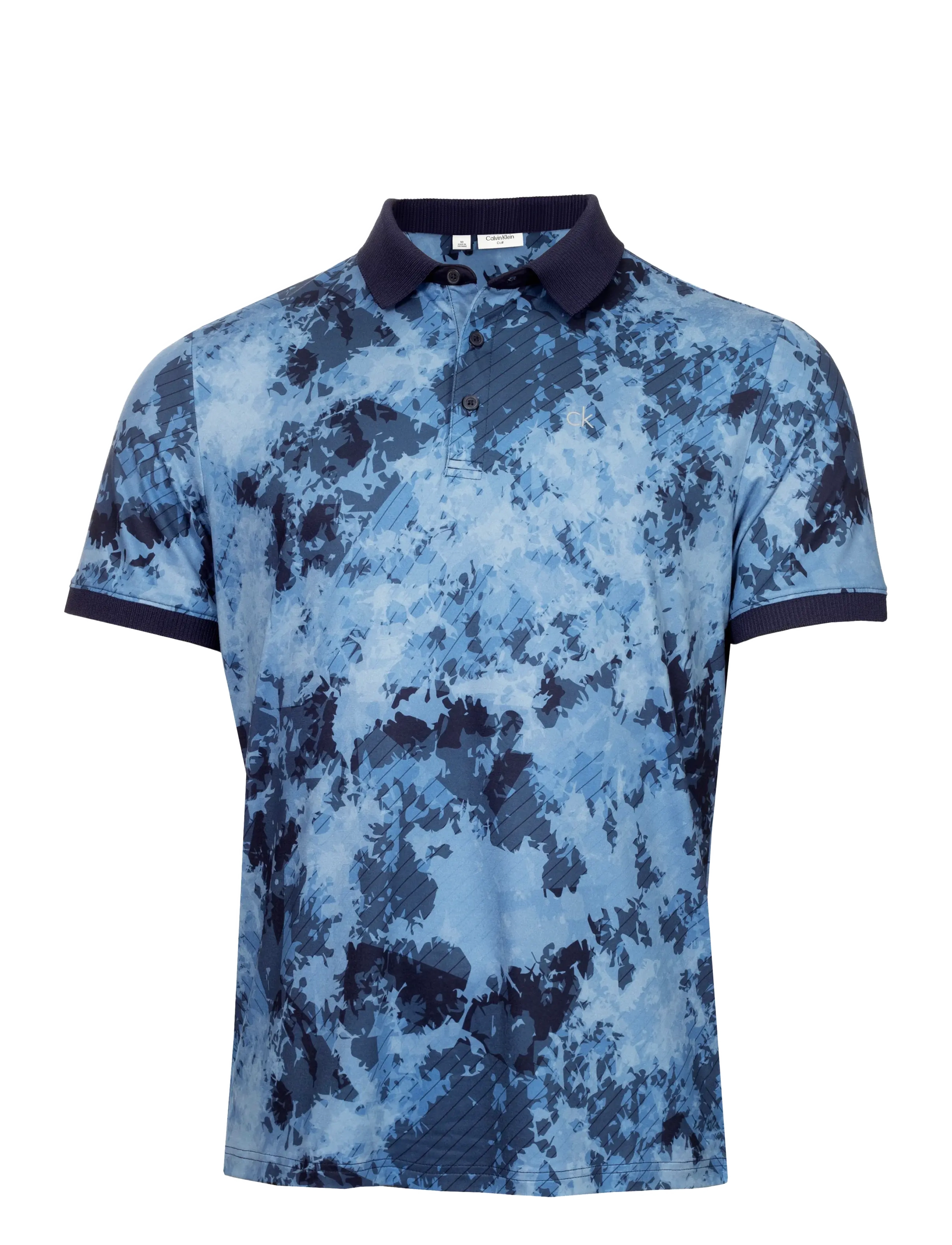 Calvin Klein Golf DIGITAL CHAOS PRINTED POLO - Kleidung - NVY / navy
