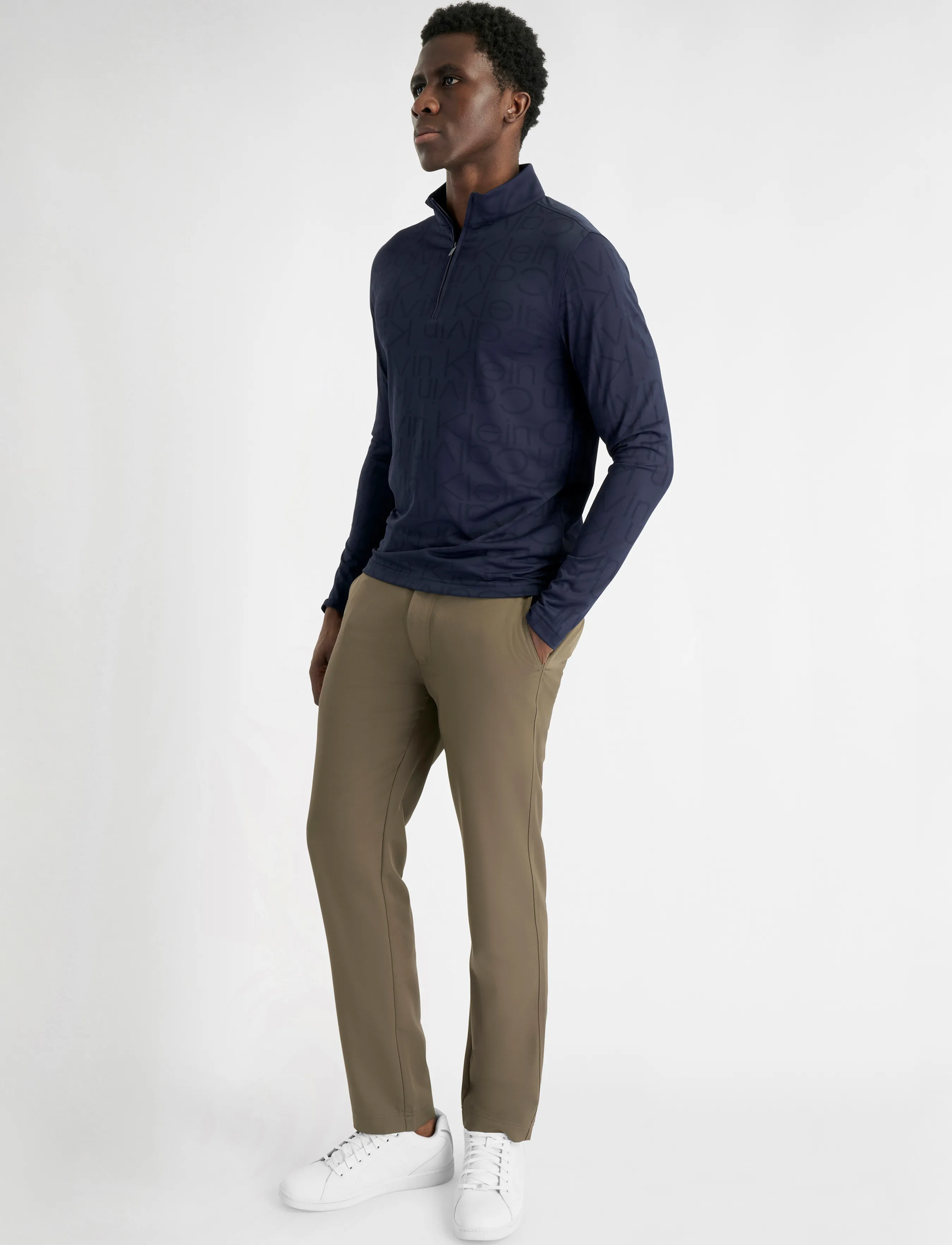 Calvin Klein Golf - AVONDALE HALF ZIP - nvy - 4