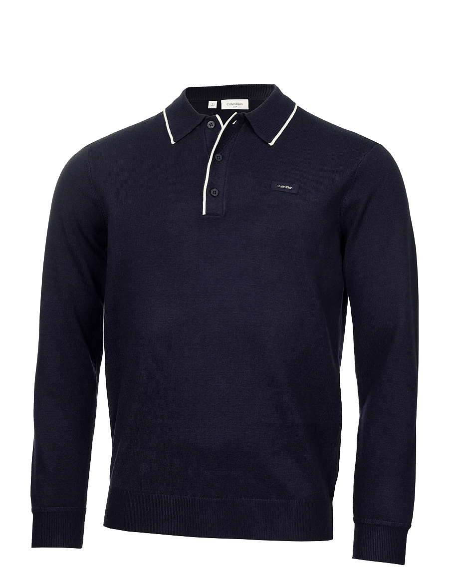 Calvin Klein Golf - RIVIERA POLO SWEATER - nvy - 1