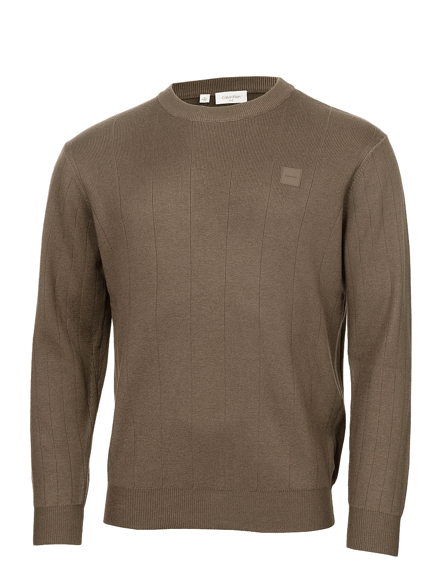 Calvin Klein Golf - SHERFIELD CREW NECK SWEATER - sweatshirts - cdrbrnmr - 1