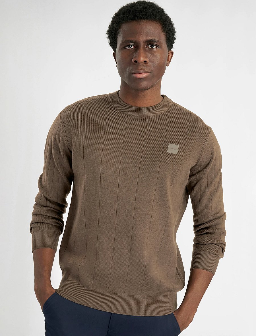 Calvin Klein Golf - SHERFIELD CREW NECK SWEATER - sweatshirts - cdrbrnmr - 0