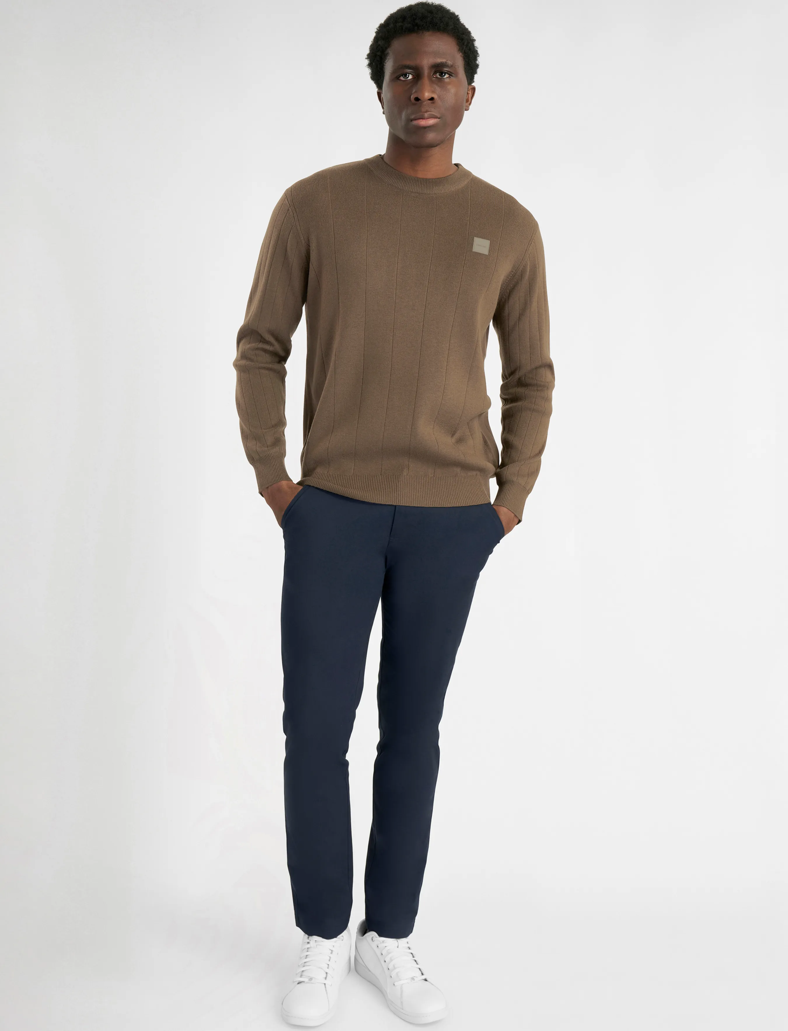 Calvin Klein Golf - SHERFIELD CREW NECK SWEATER - sweatshirts - cdrbrnmr - 3