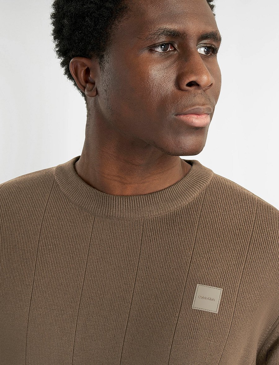 Calvin Klein Golf - SHERFIELD CREW NECK SWEATER - sweatshirts - cdrbrnmr - 4