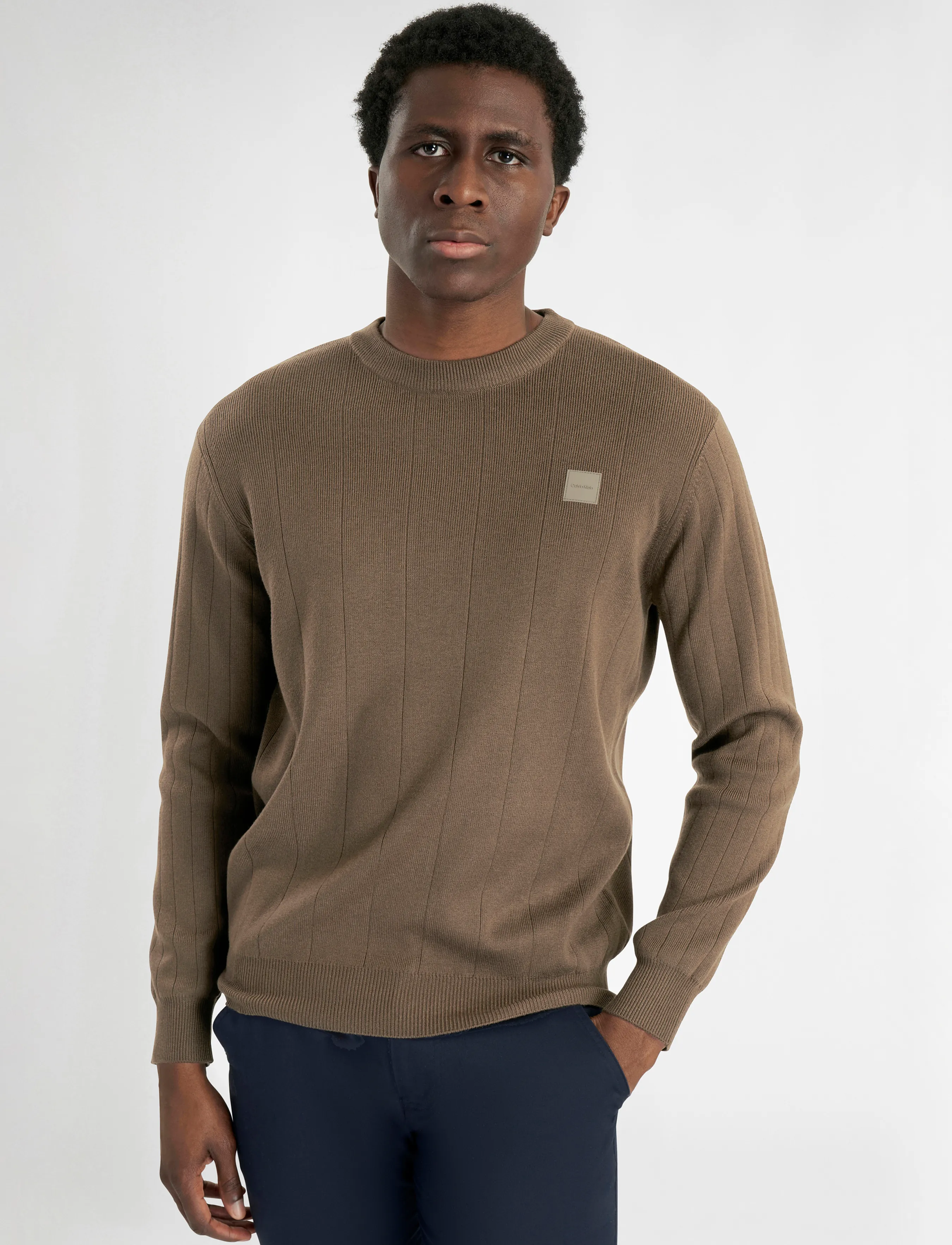 Calvin Klein Golf - SHERFIELD CREW NECK SWEATER - sweatshirts - cdrbrnmr - 5