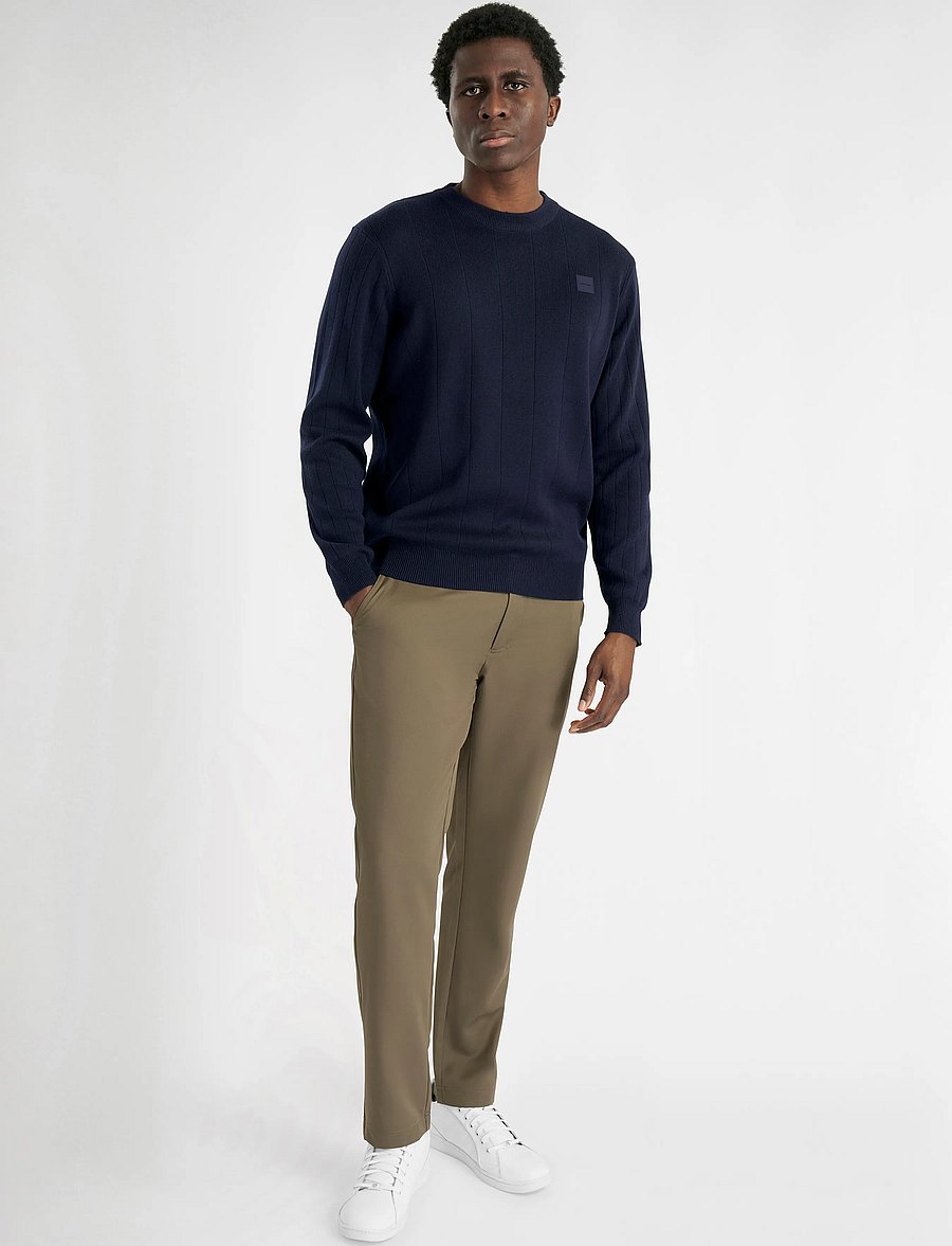 Calvin Klein Golf - SHERFIELD CREW NECK SWEATER - sweatshirts - nvy - 3