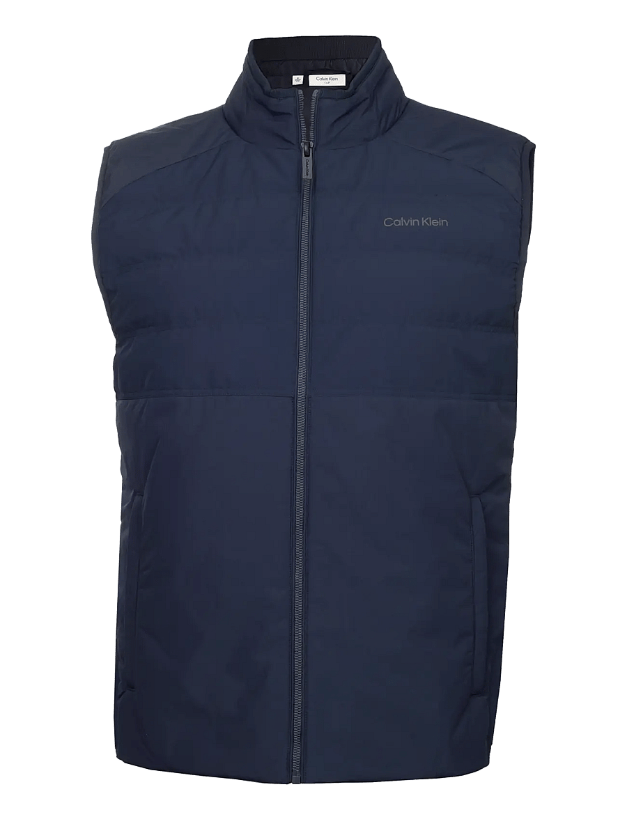 Calvin Klein Golf - REGENT DOWN GILET - vests - nvy-nvy - 1