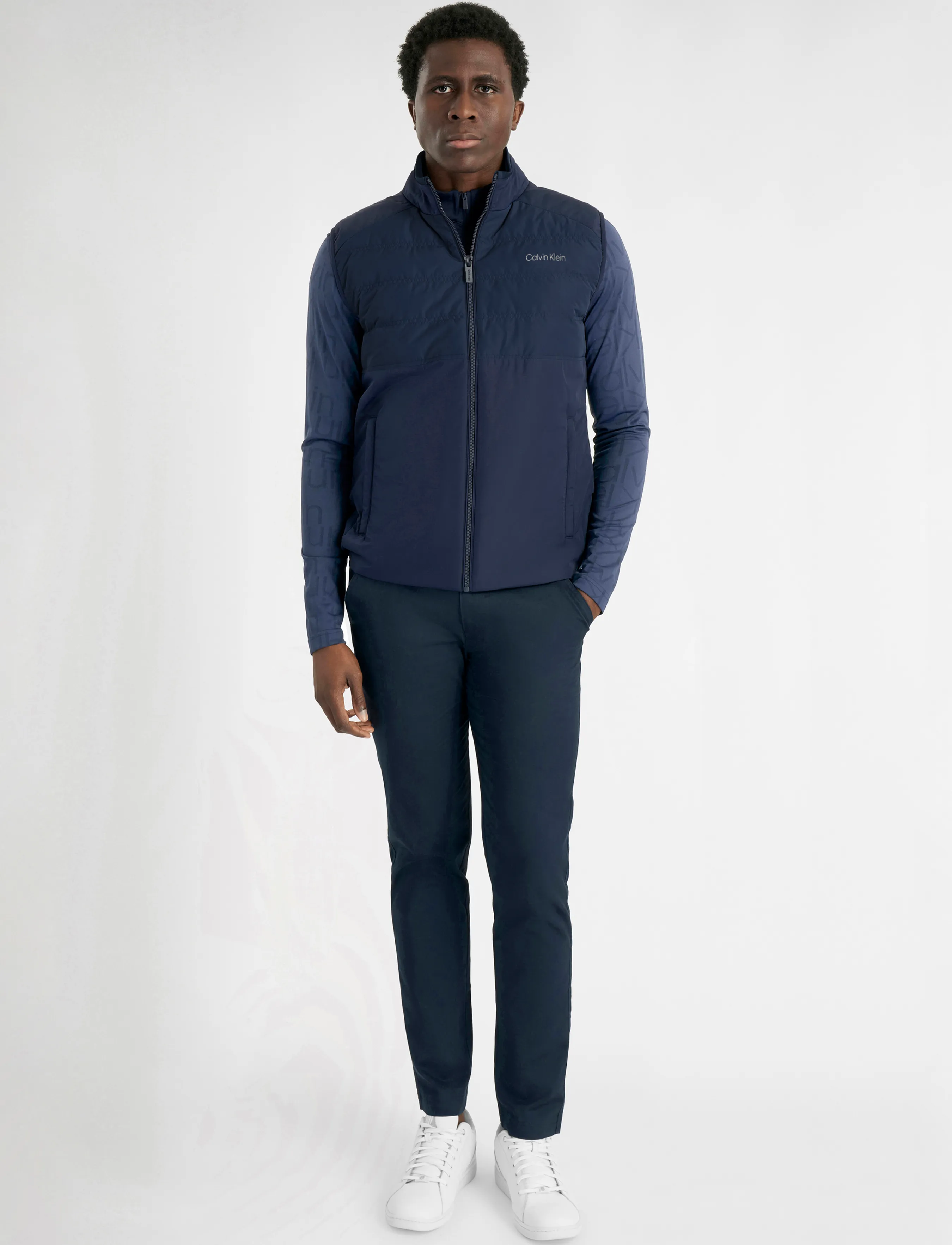 Calvin Klein Golf - REGENT DOWN GILET - vests - nvy-nvy - 3