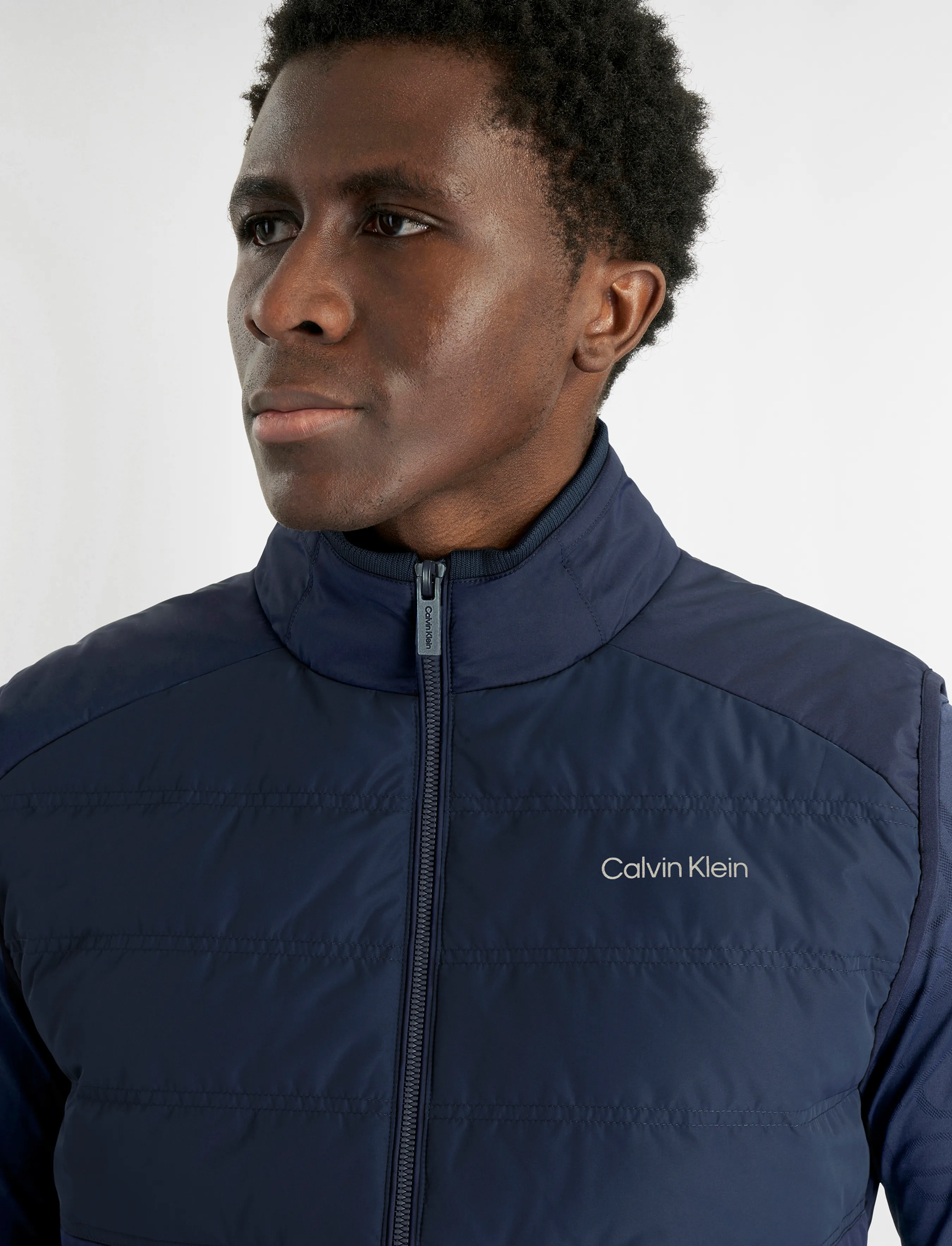 Calvin Klein Golf - REGENT DOWN GILET - vests - nvy-nvy - 4