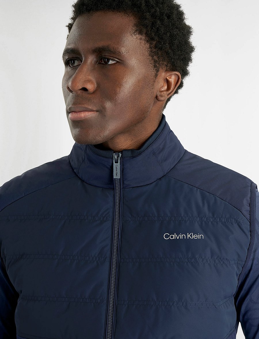 Calvin Klein Golf - REGENT DOWN GILET - vests - nvy-nvy - 4
