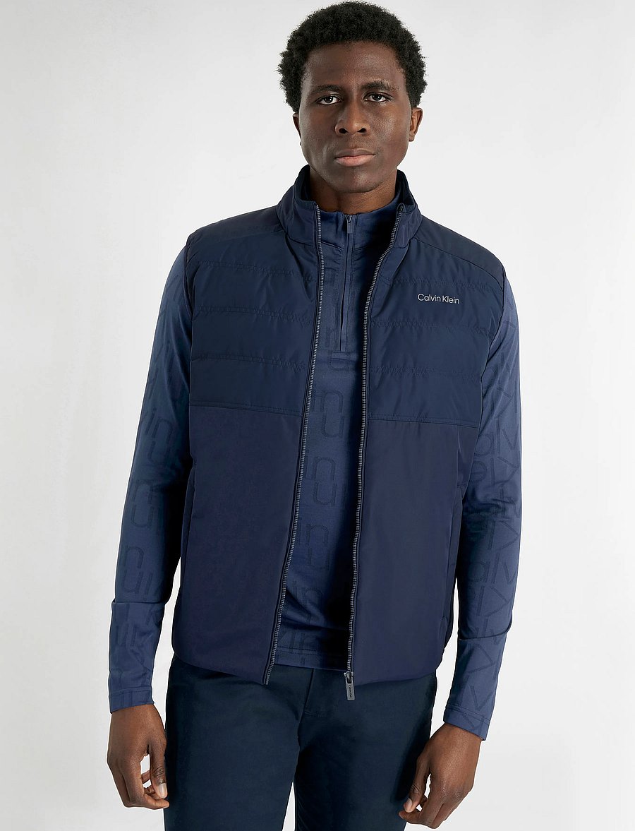 Calvin Klein Golf - REGENT DOWN GILET - vests - nvy-nvy - 5