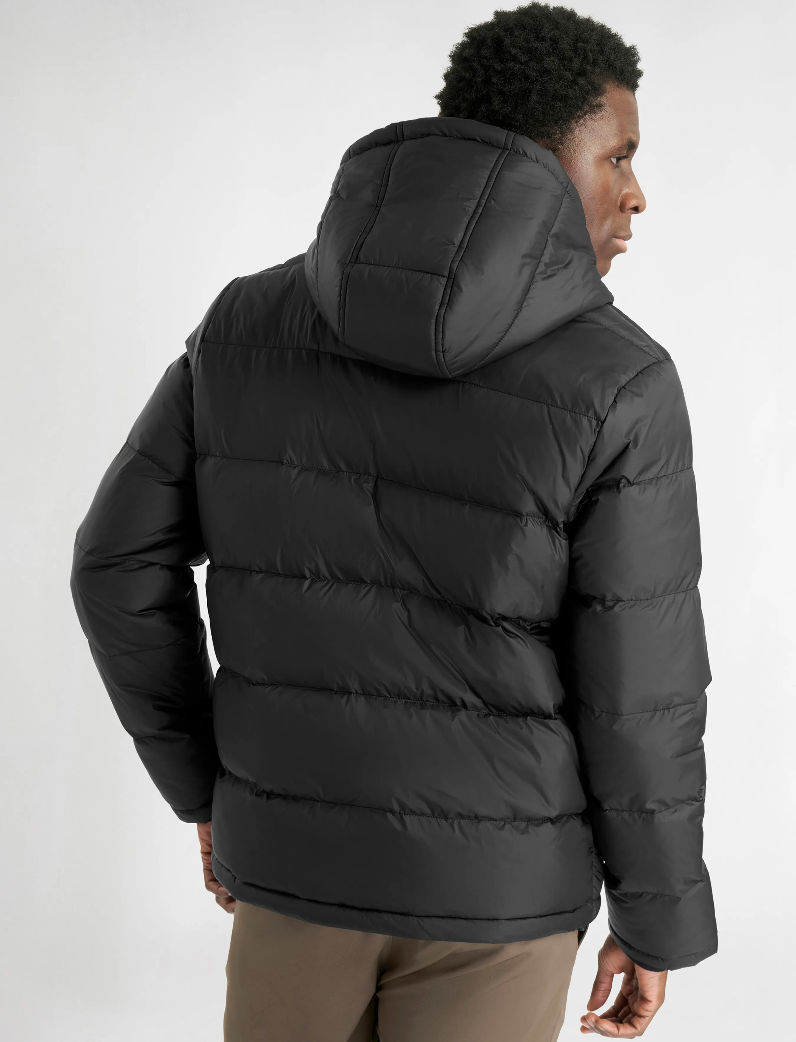 Calvin Klein Golf - VANTA HOODED PUFFA JACKET - golf-jacken - blk - 3