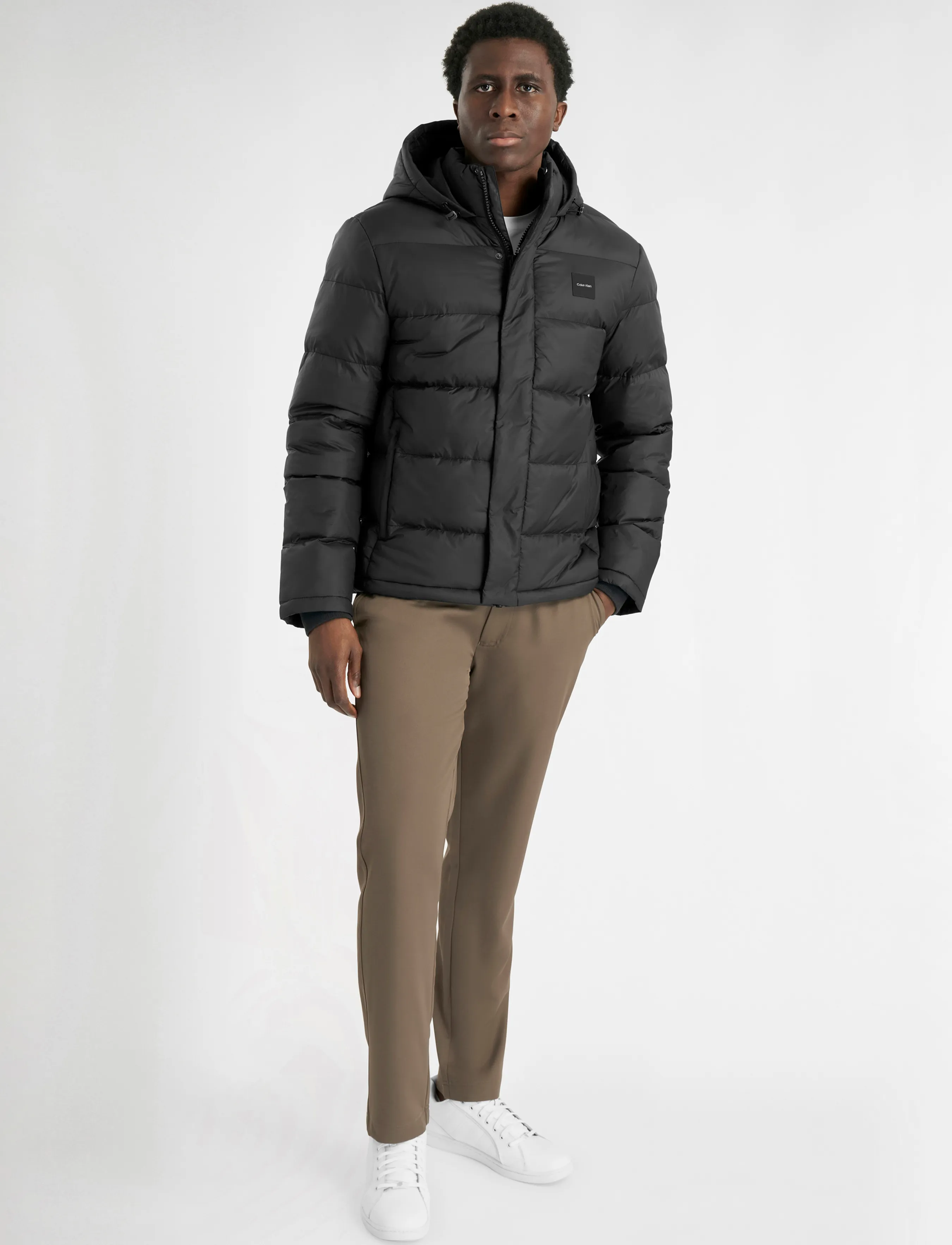 Calvin Klein Golf - VANTA HOODED PUFFA JACKET - golf-jacken - blk - 4