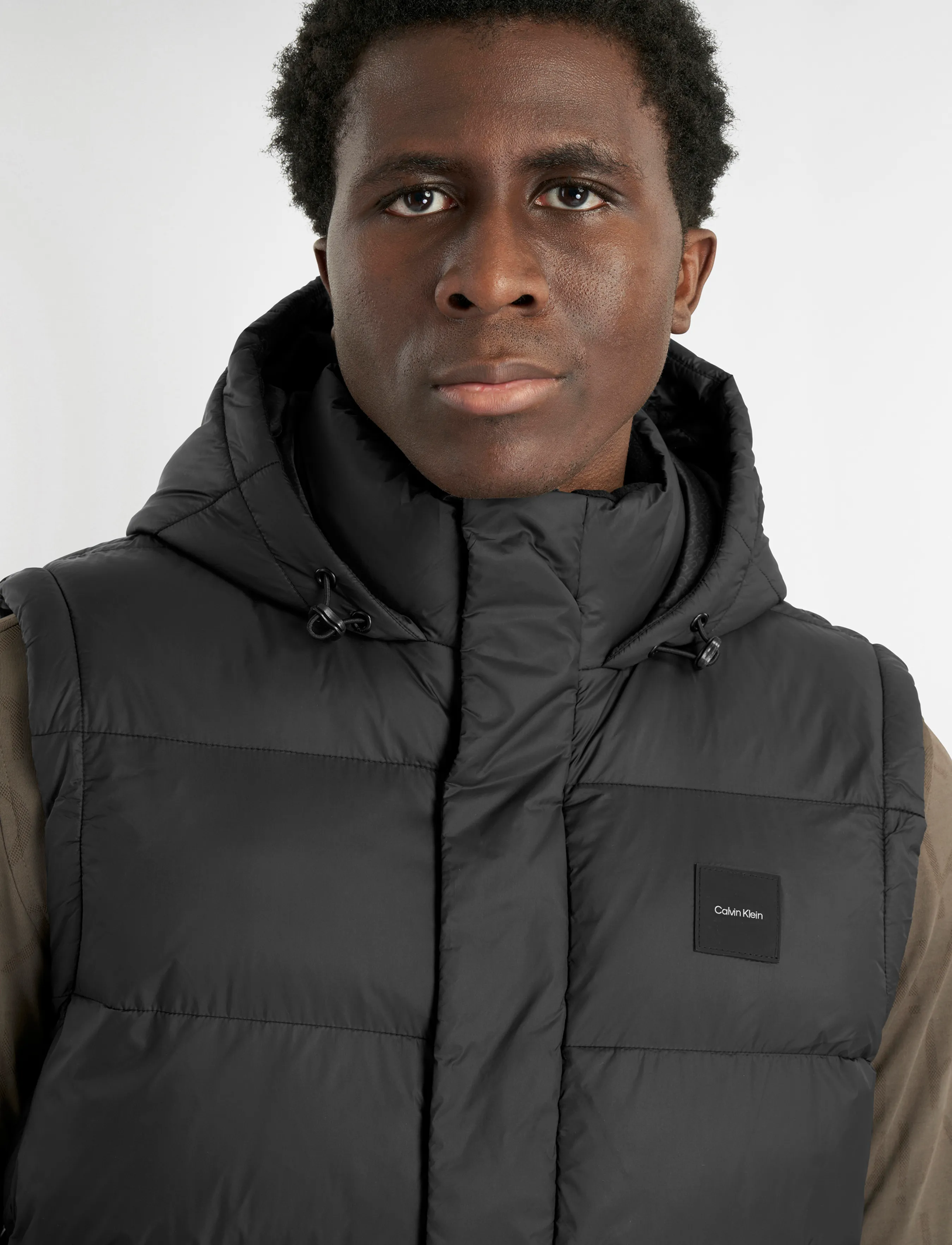 Calvin Klein Golf - VANTA HOODED PUFFA GILET - blk - 5