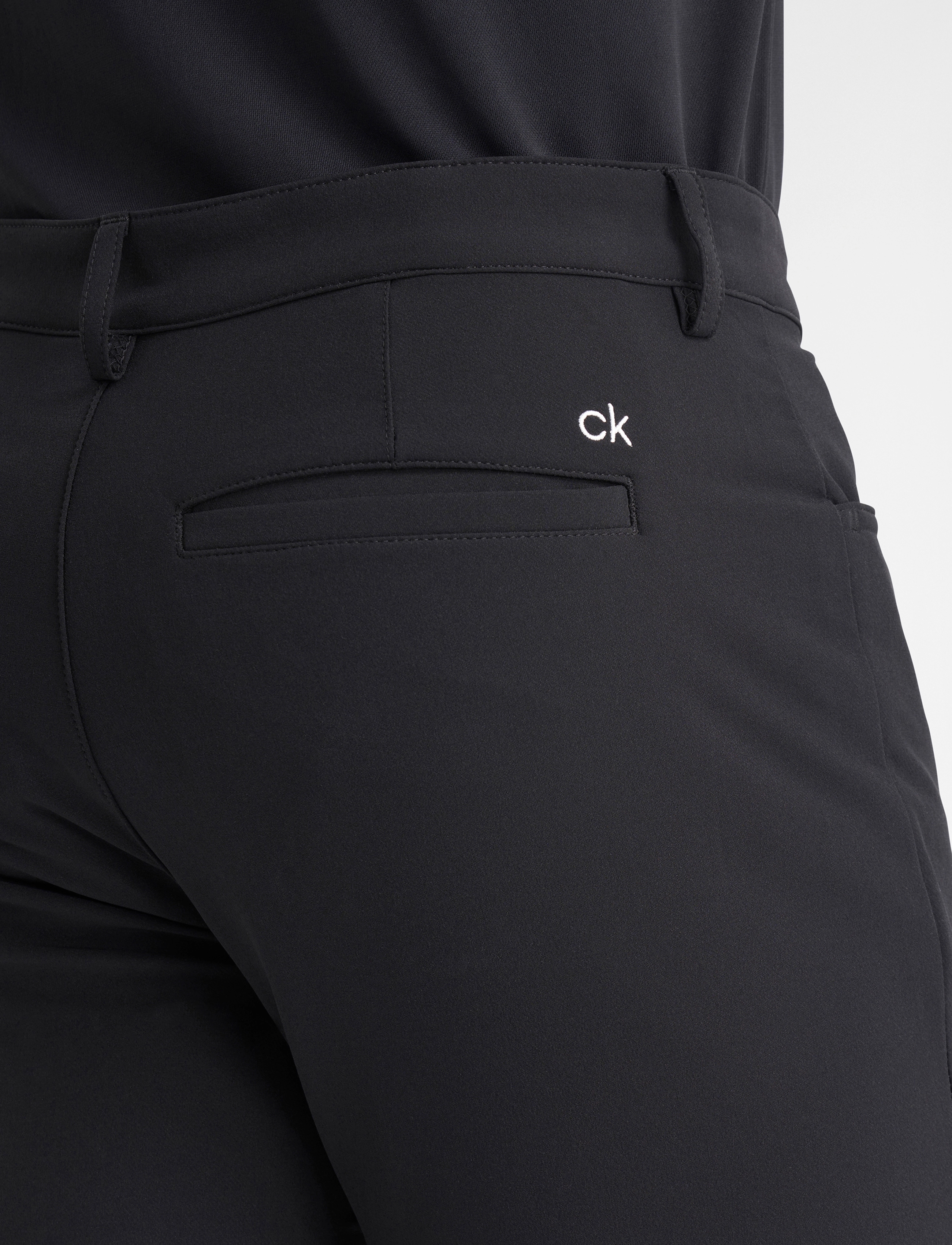 Calvin Klein Golf - GENIUS 4-WAY STRETCH TROUSERS - golfipüksid - black - 4