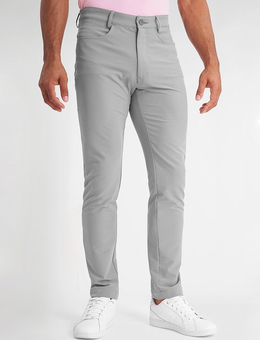 Calvin Klein Golf - GENIUS 4-WAY STRETCH TROUSERS - golfhousut - silver - 0
