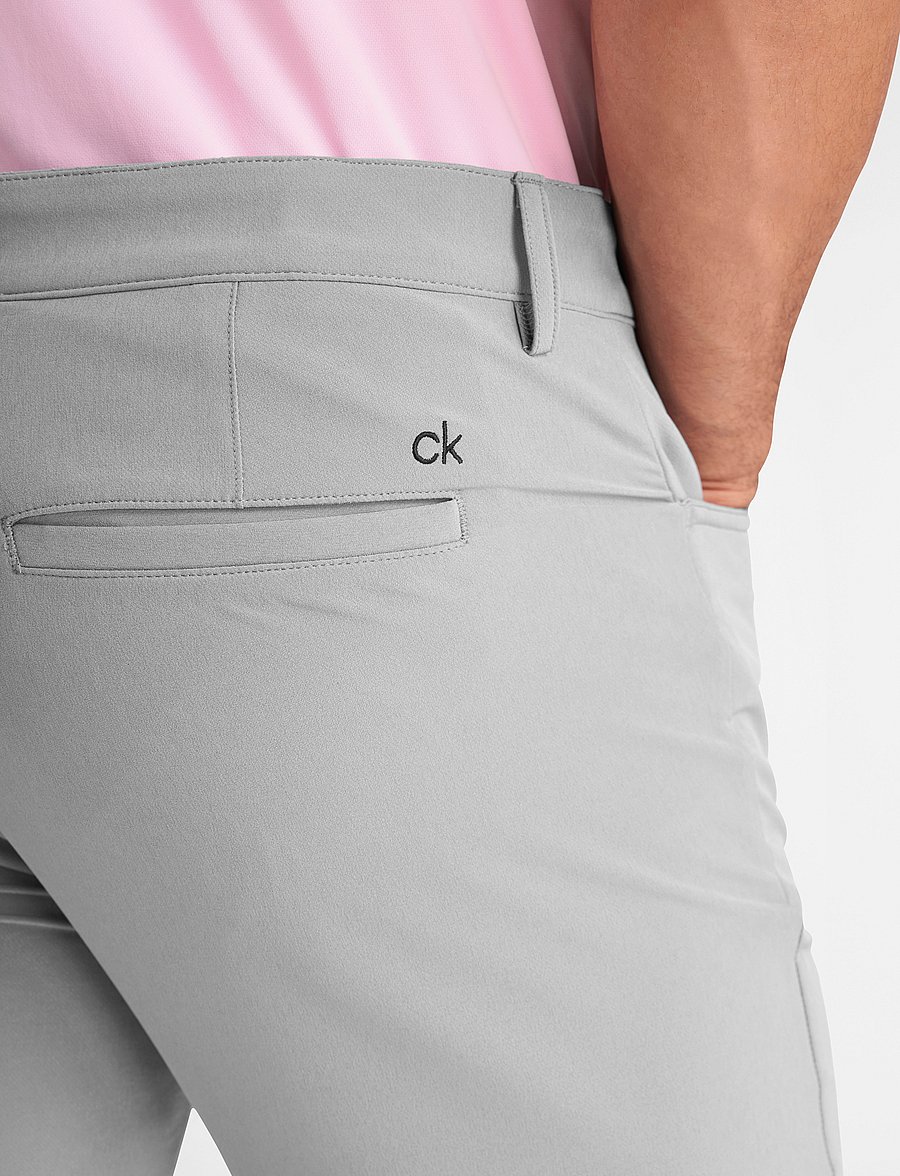 Calvin Klein Golf - GENIUS 4-WAY STRETCH TROUSERS - golfhousut - silver - 4