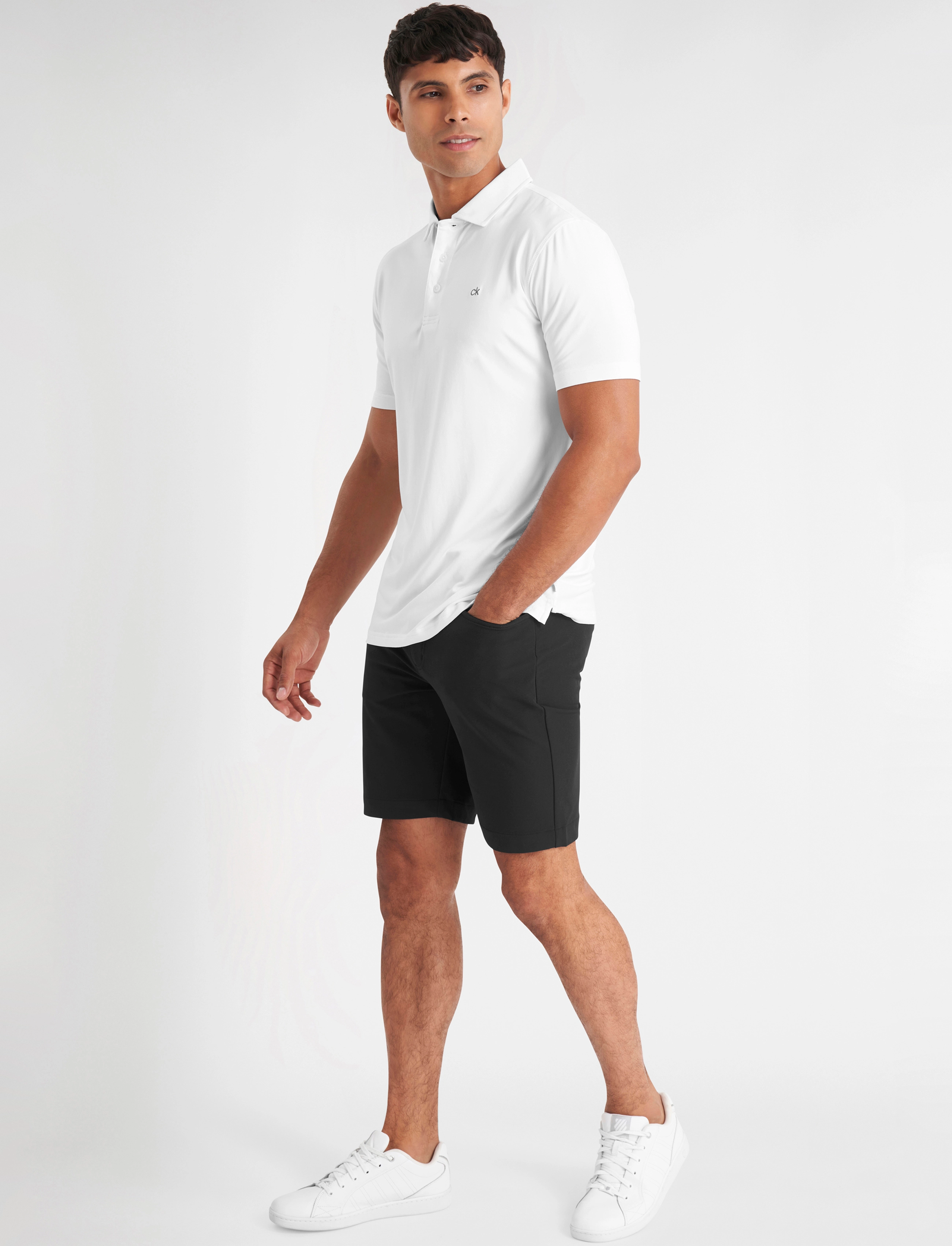 Calvin Klein Golf - GENIUS 4-WAY STRETCH SHORTS - black - 3