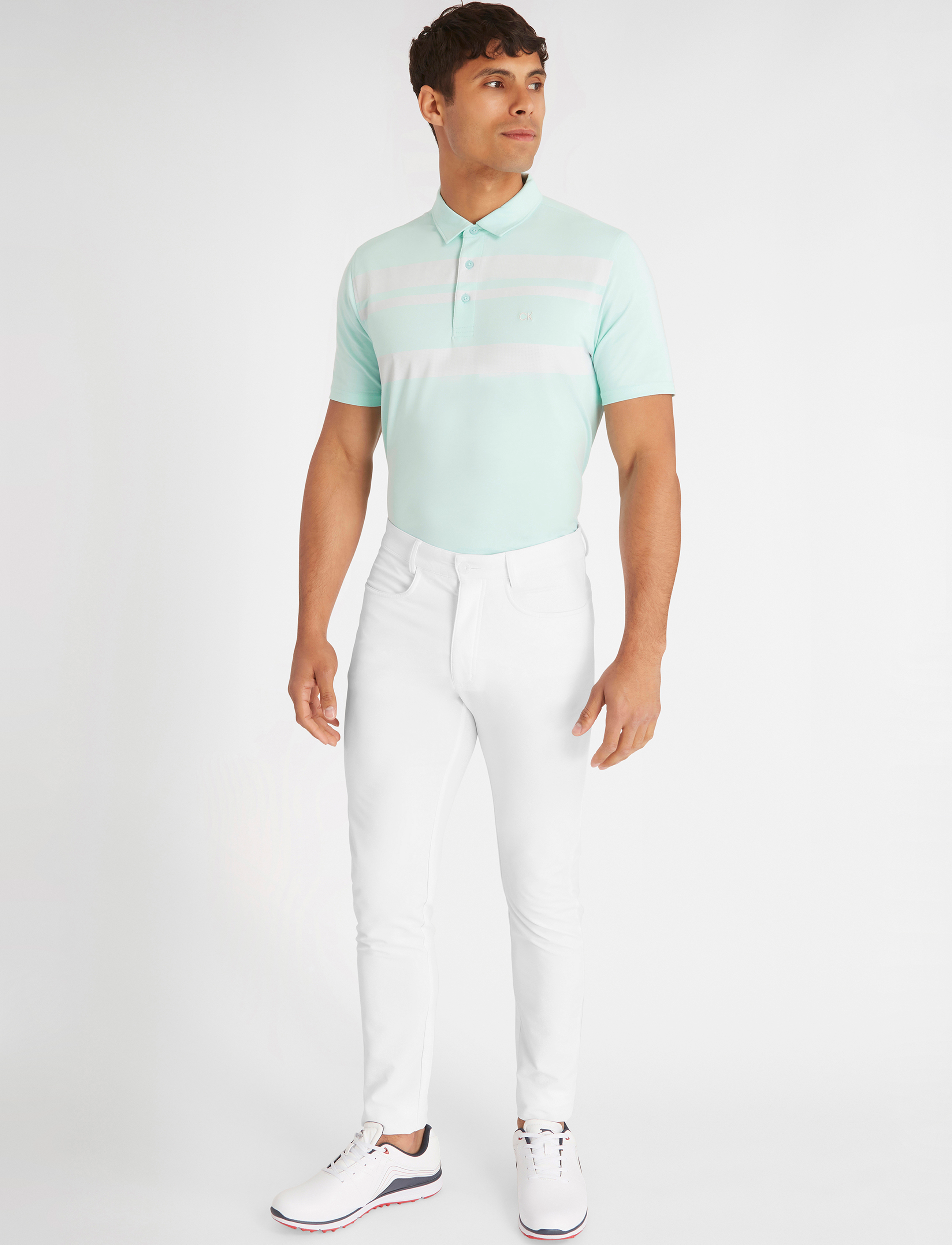 Calvin Klein Golf - FORT JACKSON POLO - aqua - 3