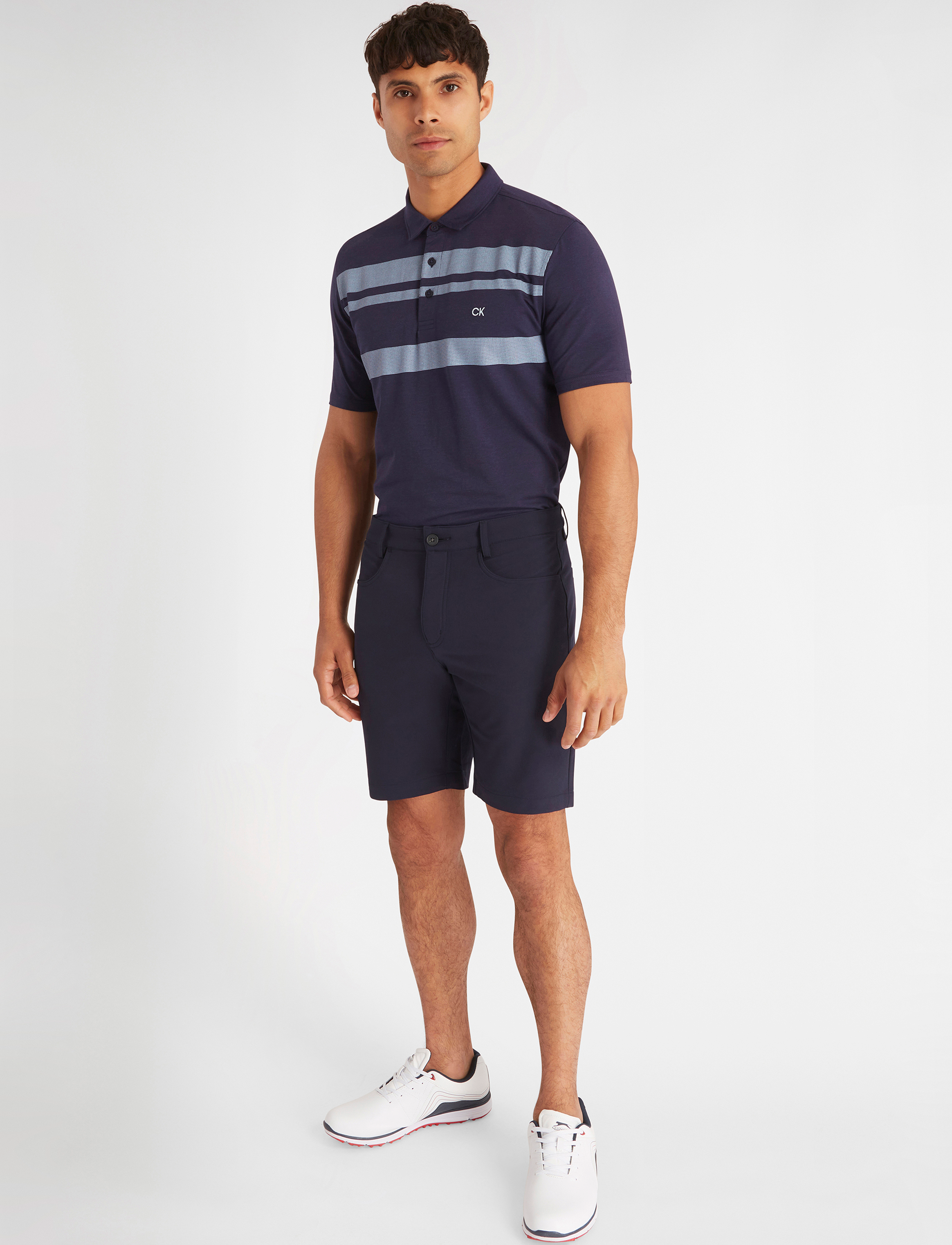 Calvin Klein Golf - FORT JACKSON POLO - evening blue - 3