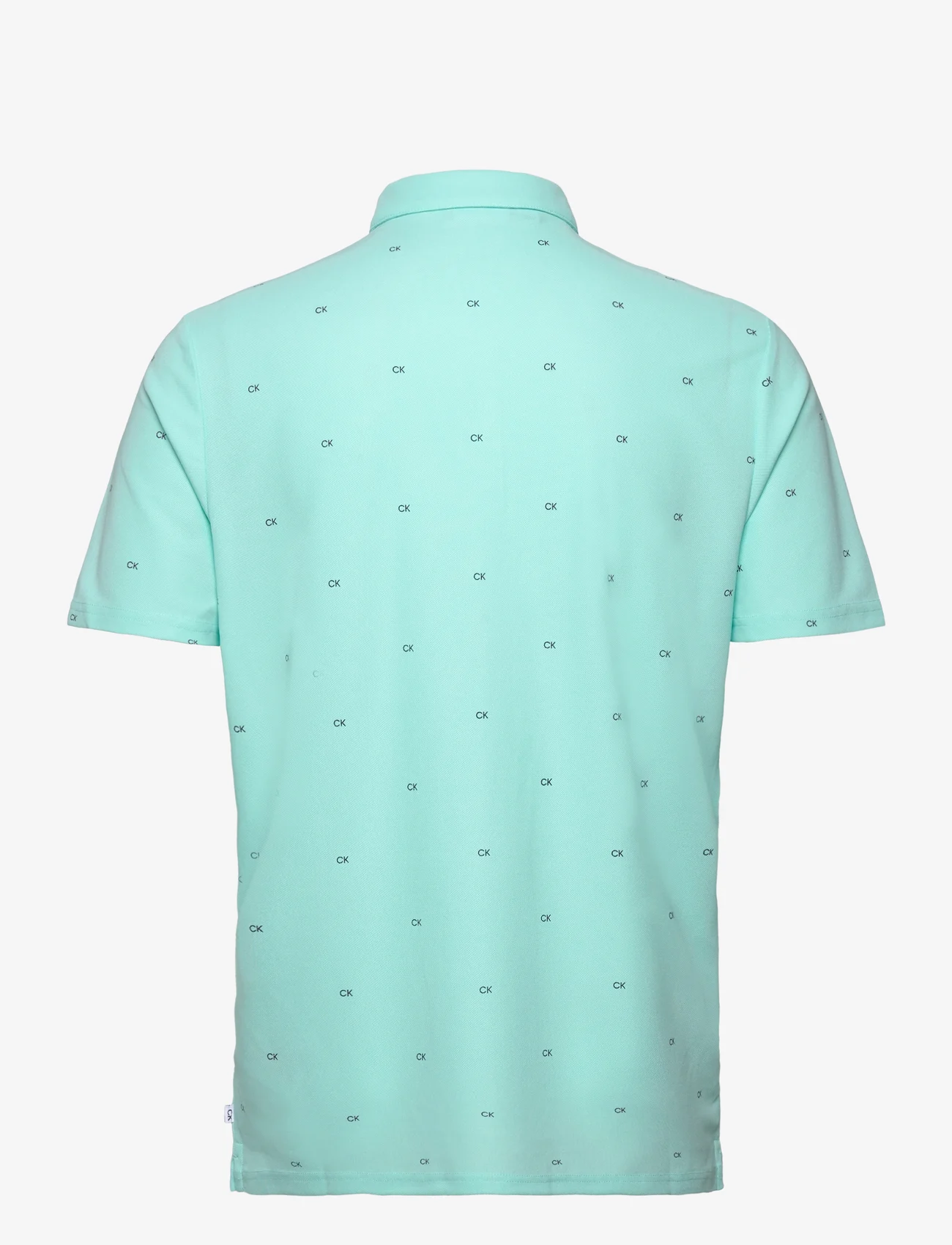 Calvin Klein Golf - CK MONOGRAM POLO - polo marškinėliai trumpomis rankovėmis - aqua - 1