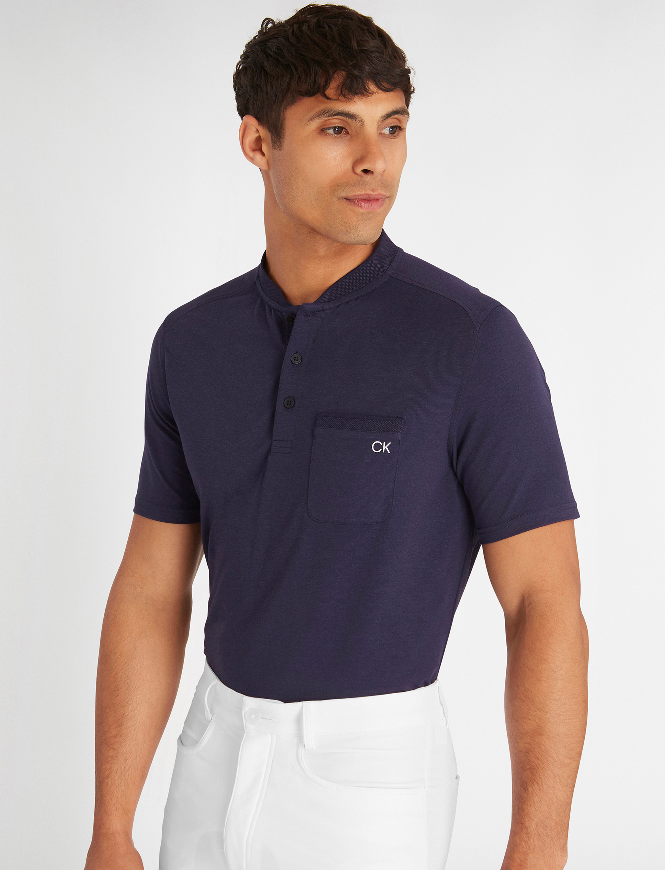 Calvin Klein Golf - MIDDLEBROOK POLO - evening blue - 2