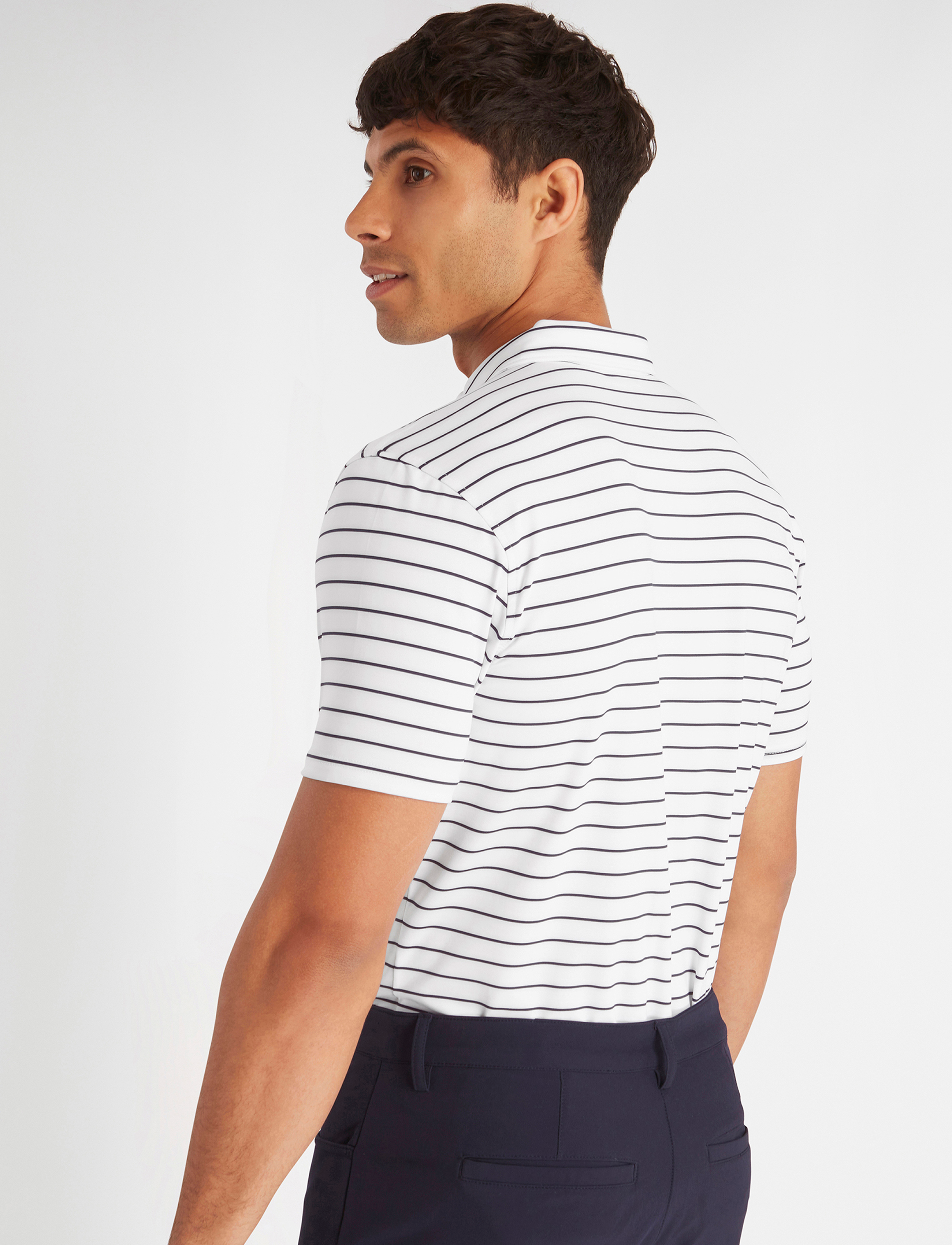Calvin Klein Golf - SILVERSTONE POLO - white-evening blue - 5
